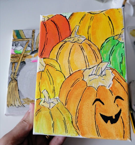 Pumpkin Painting image 1