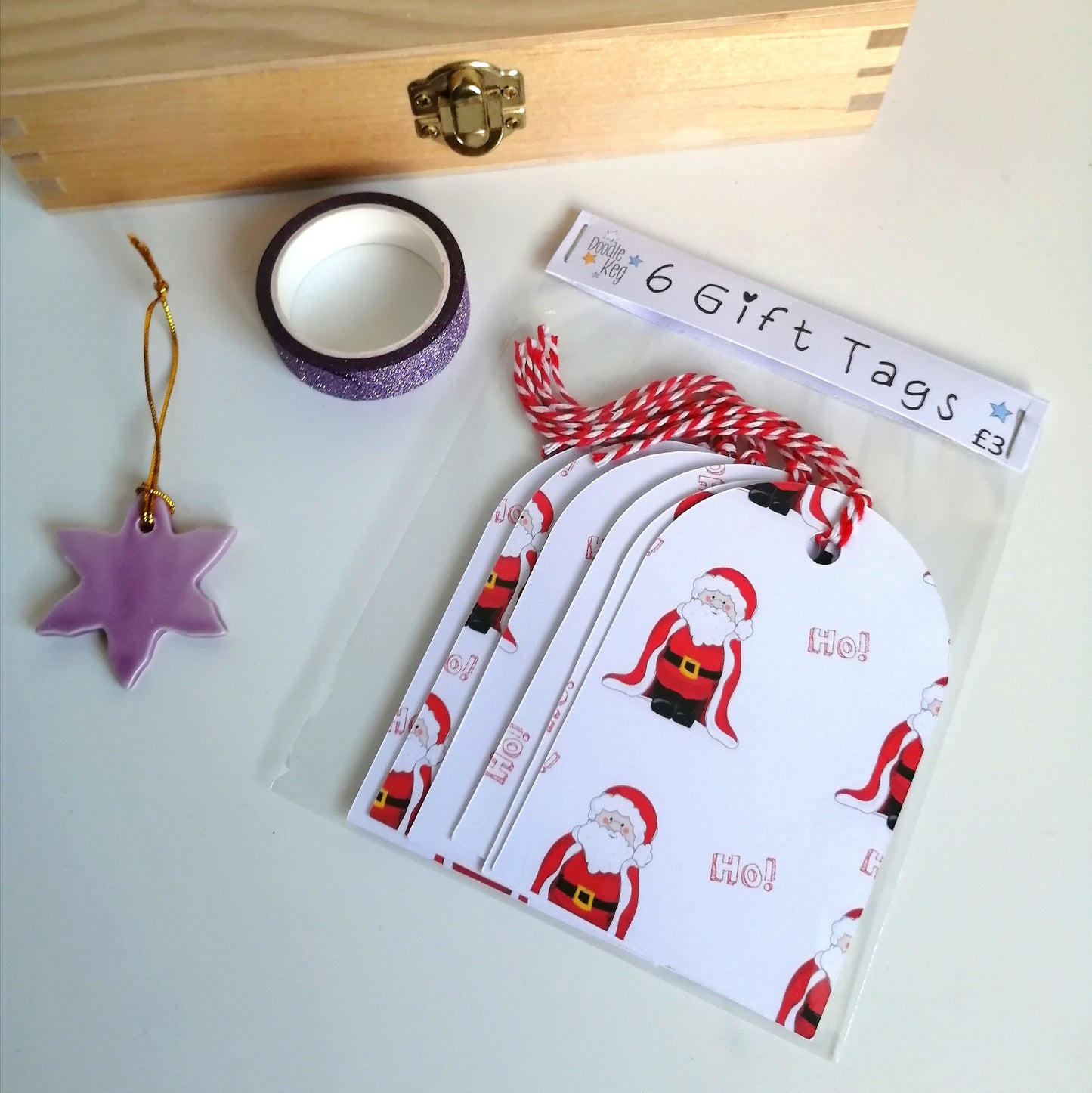 Santa Gift Tags image 1