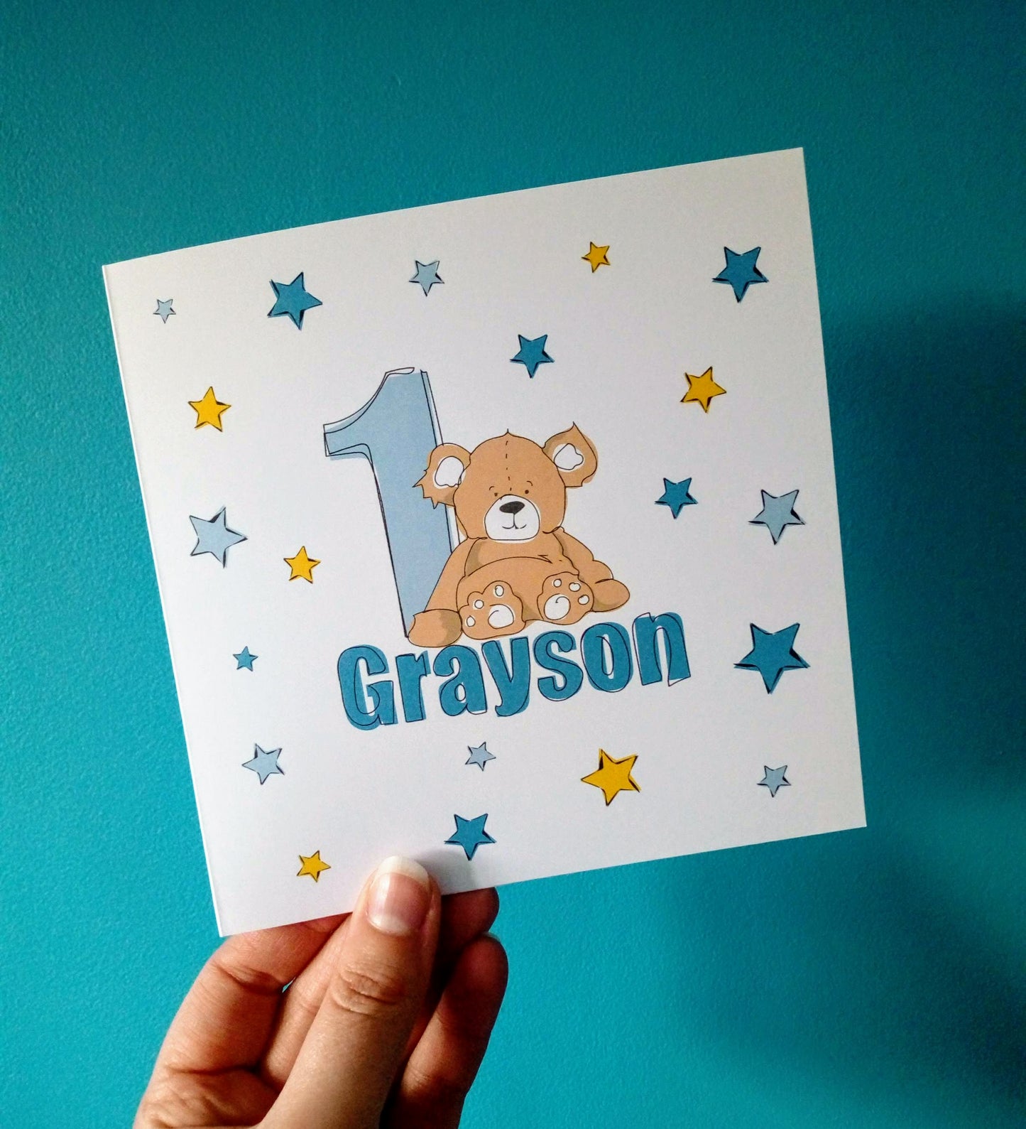 Baby Bear Birthday Card image 2