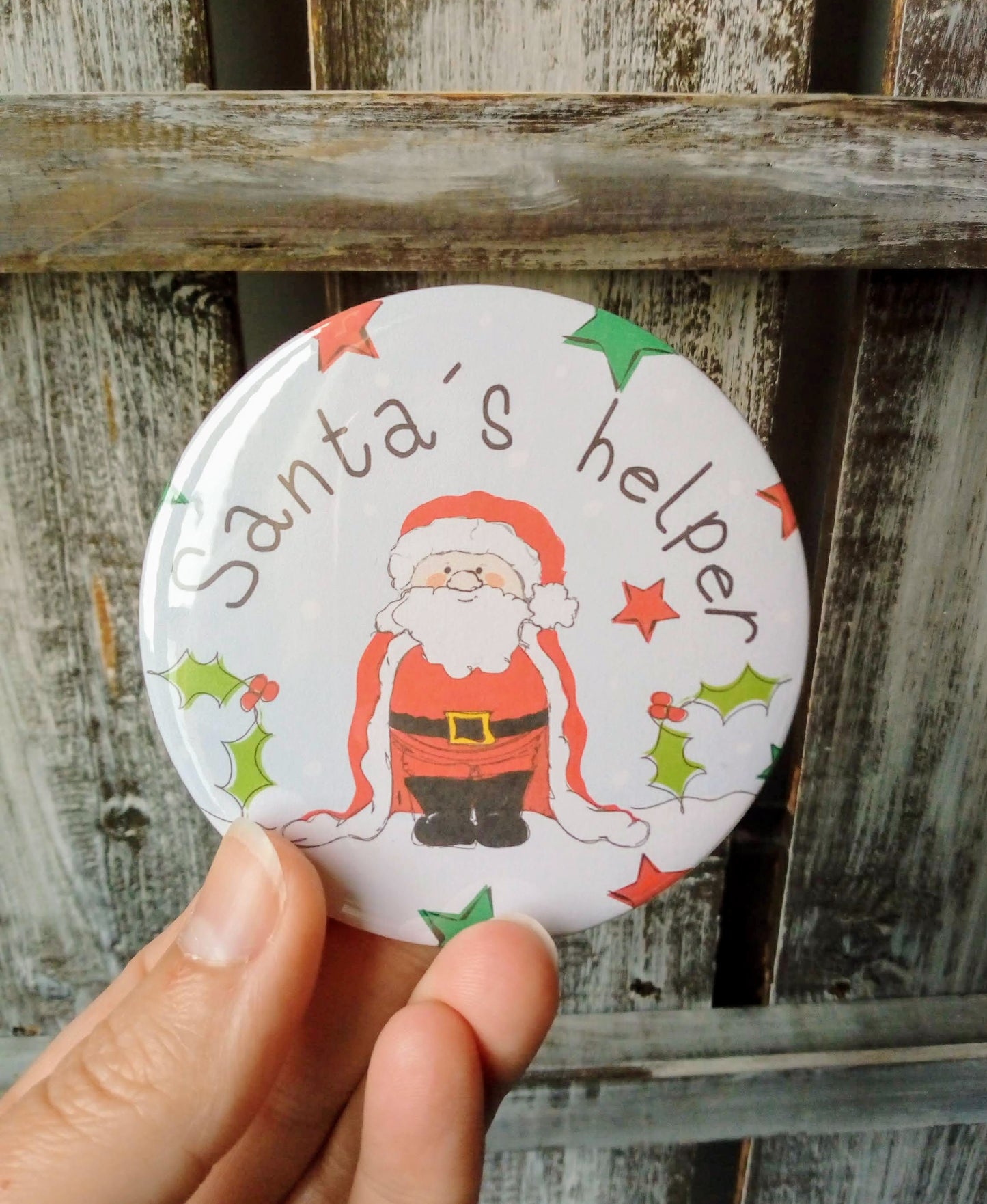 Santa's helper Badge image 0