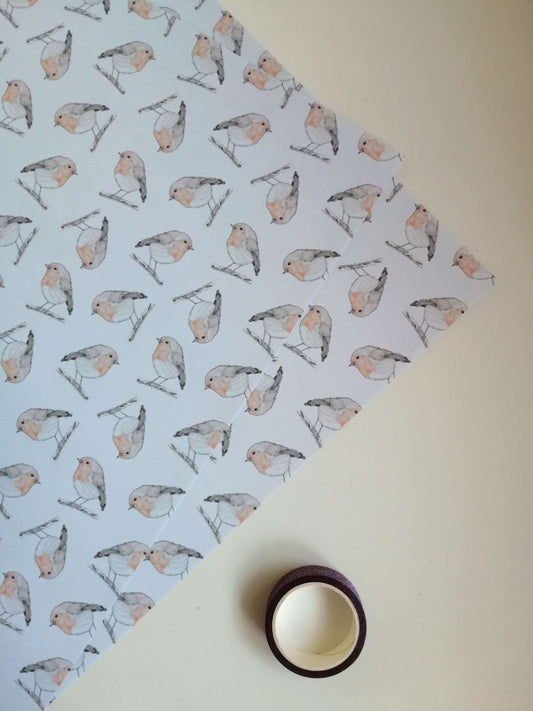 Robin Gift Wrap image 1