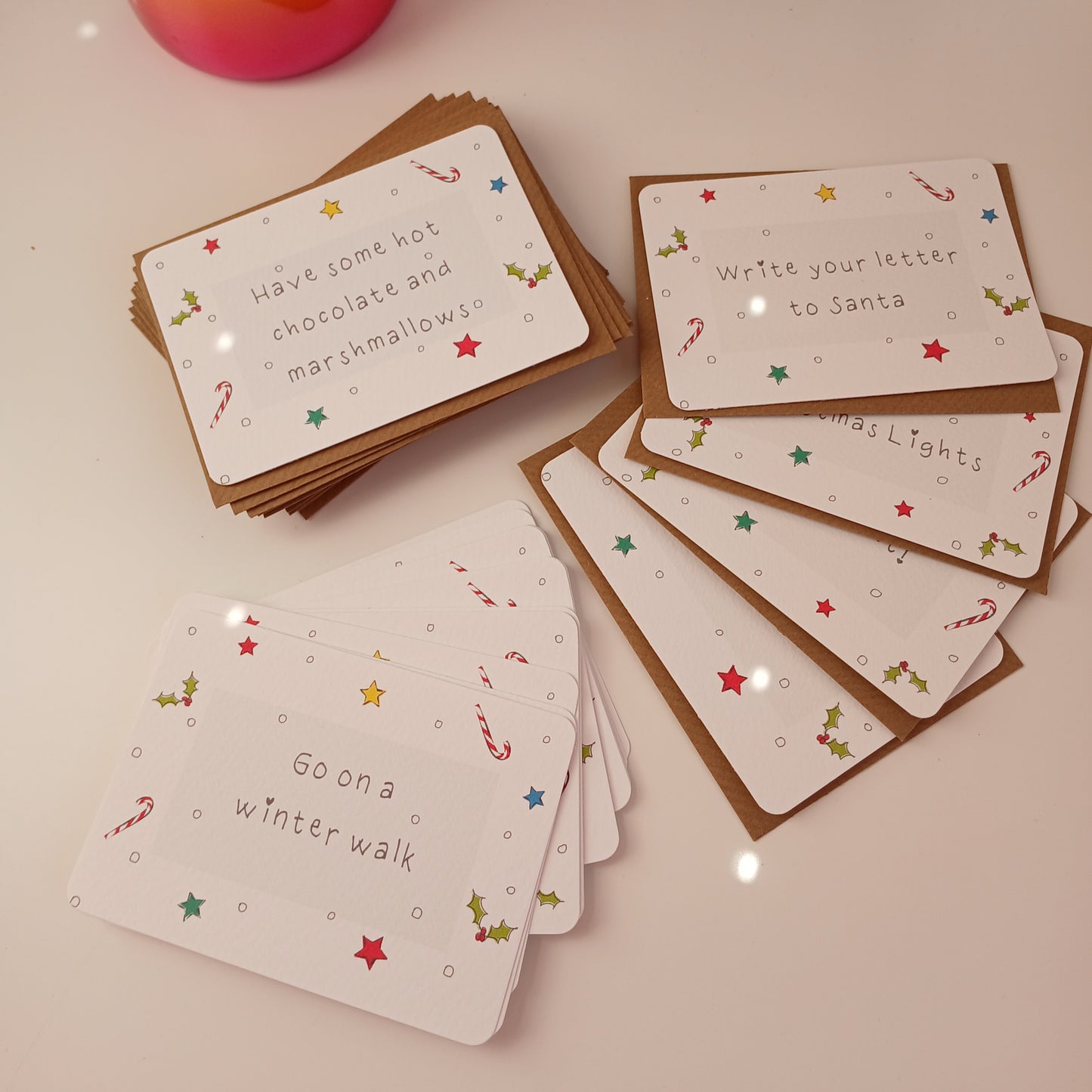 24 Christmas Advent Envelopes image 10