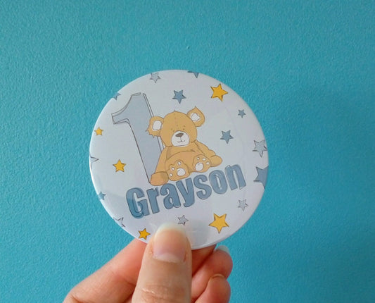 Birthday Bear Badge image 1