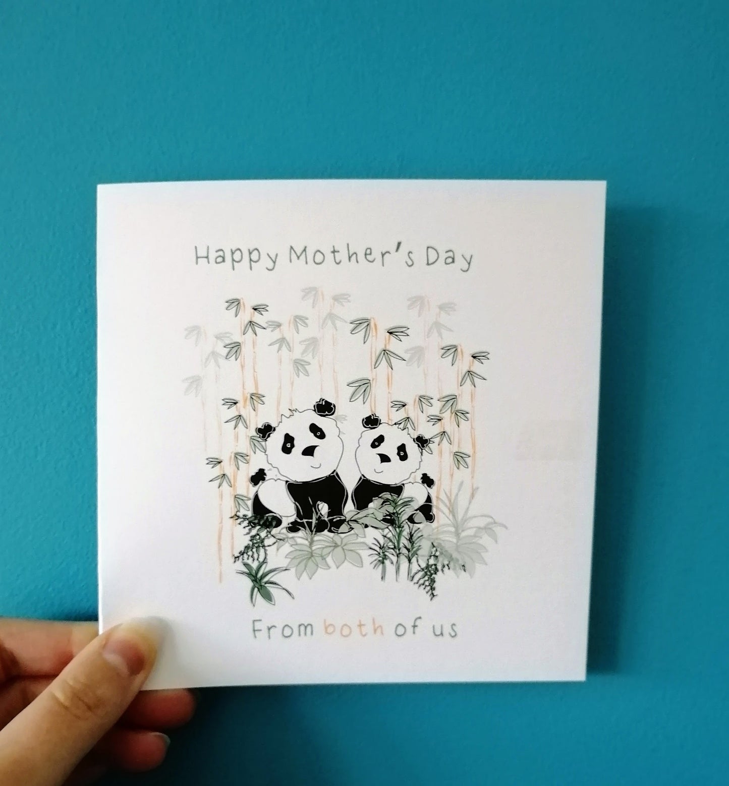 Happy Mother's Day from both of us Card image 2
