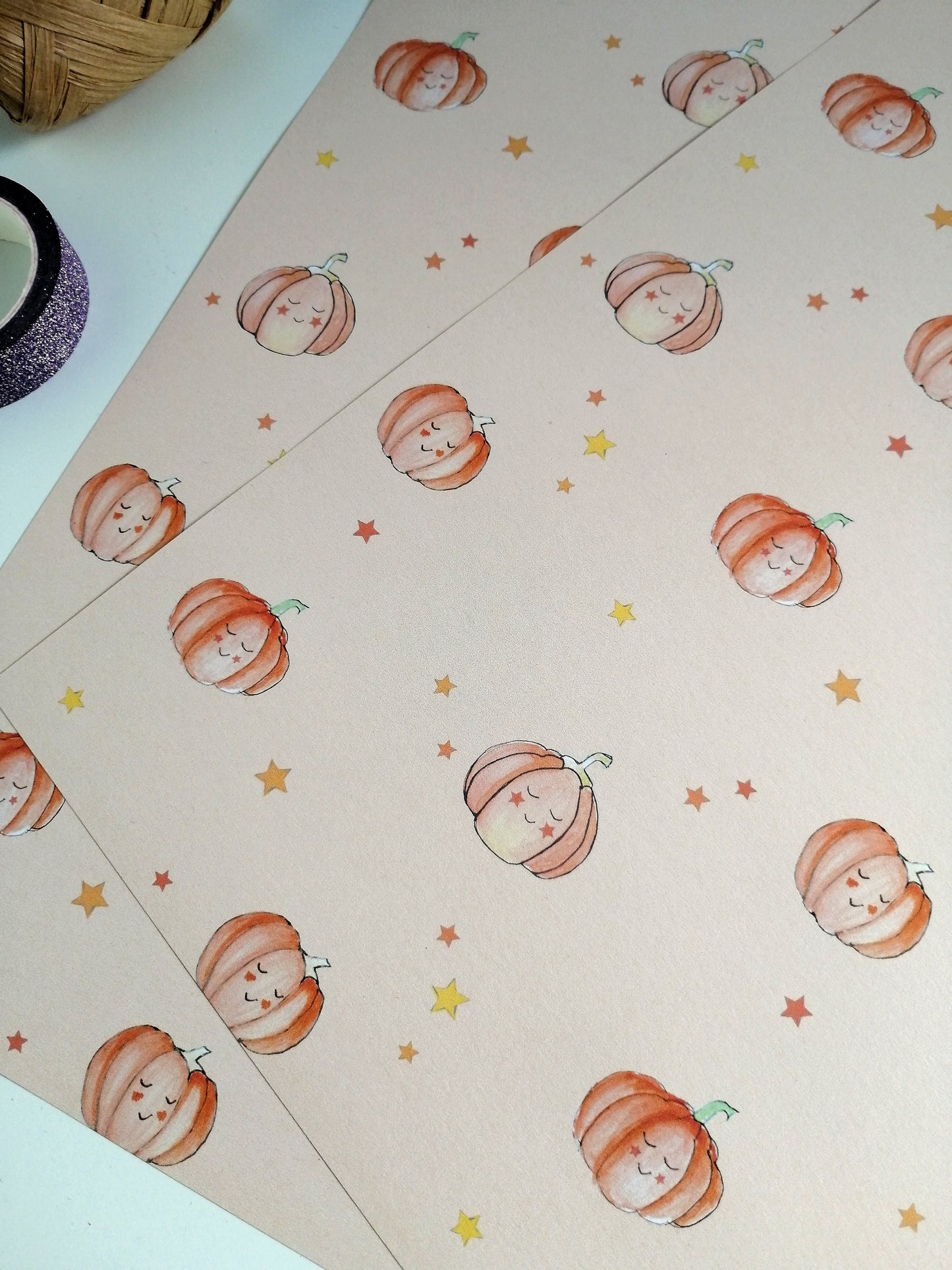 Little Pumpkin Gift Wrap image 1