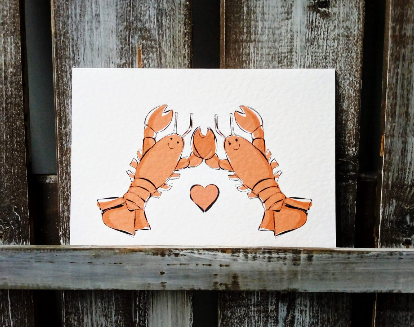 Lobsters Cards and Prints image 4