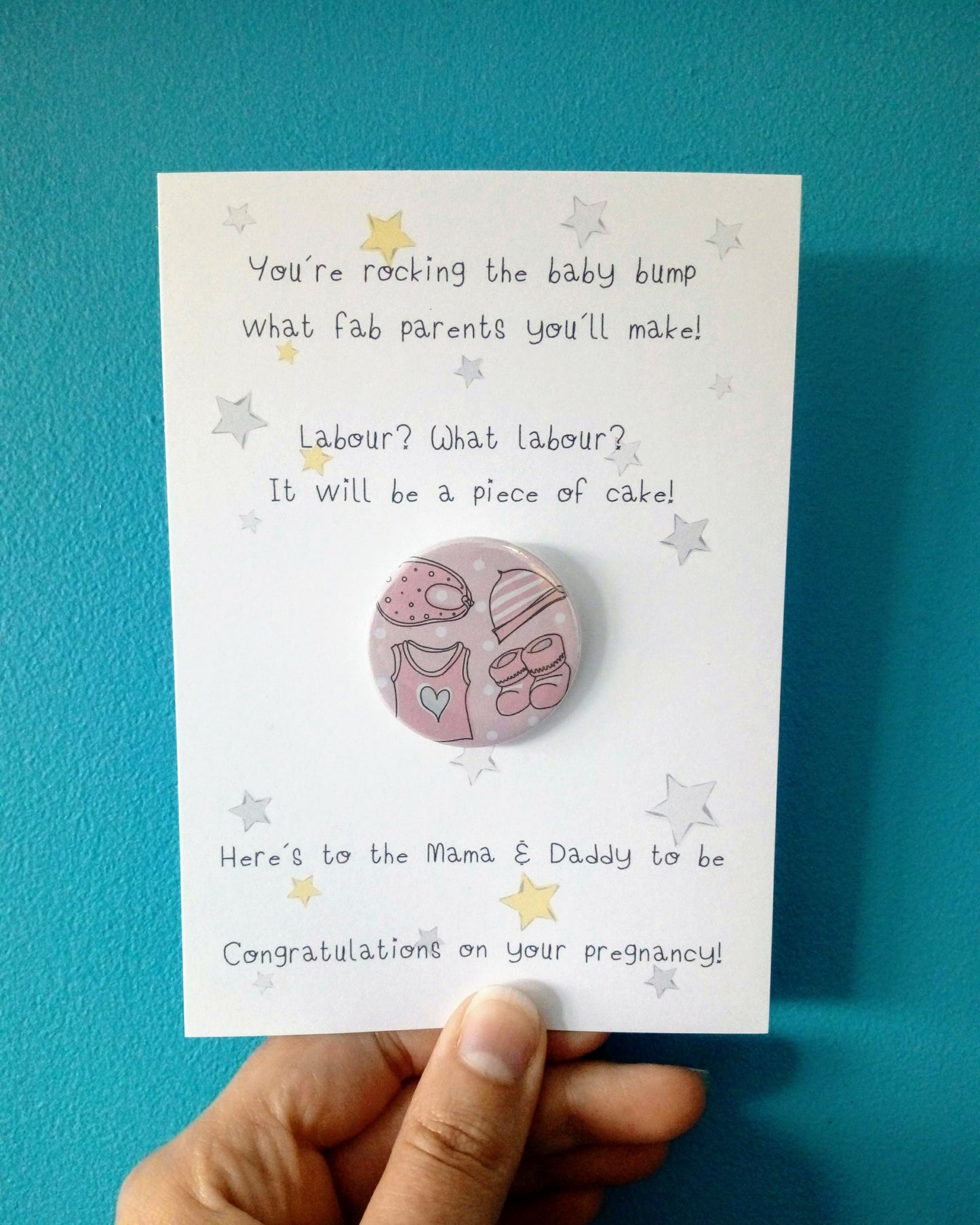 Pregnancy Gift Badge Set image 2