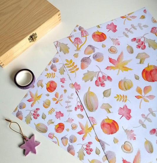Autumn Gift Wrap image 0
