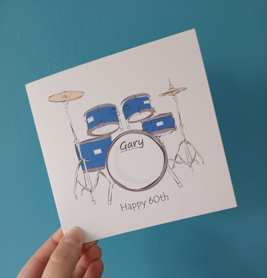 Drum Drummers Card image 1