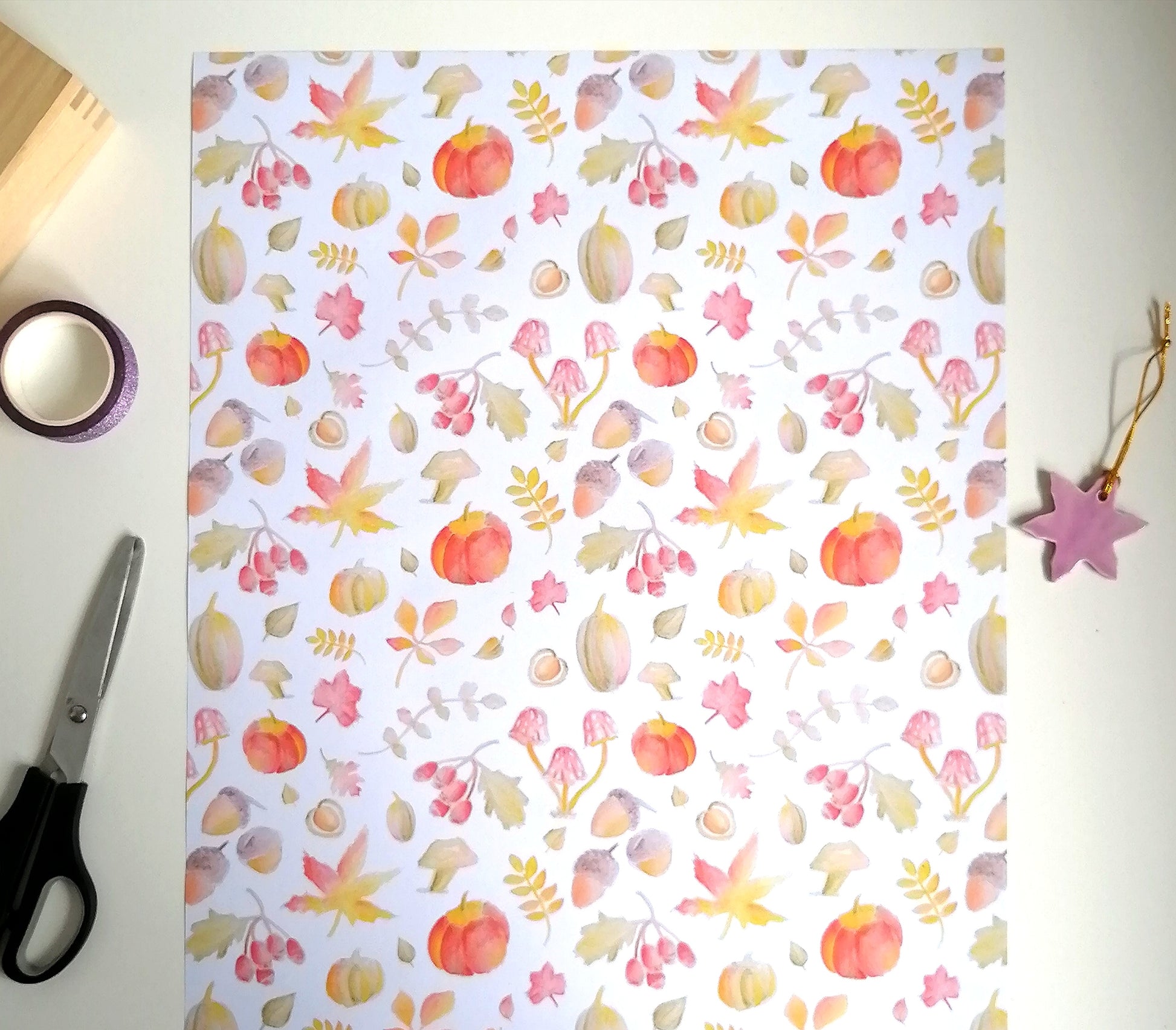 Autumn Gift Wrap image 2
