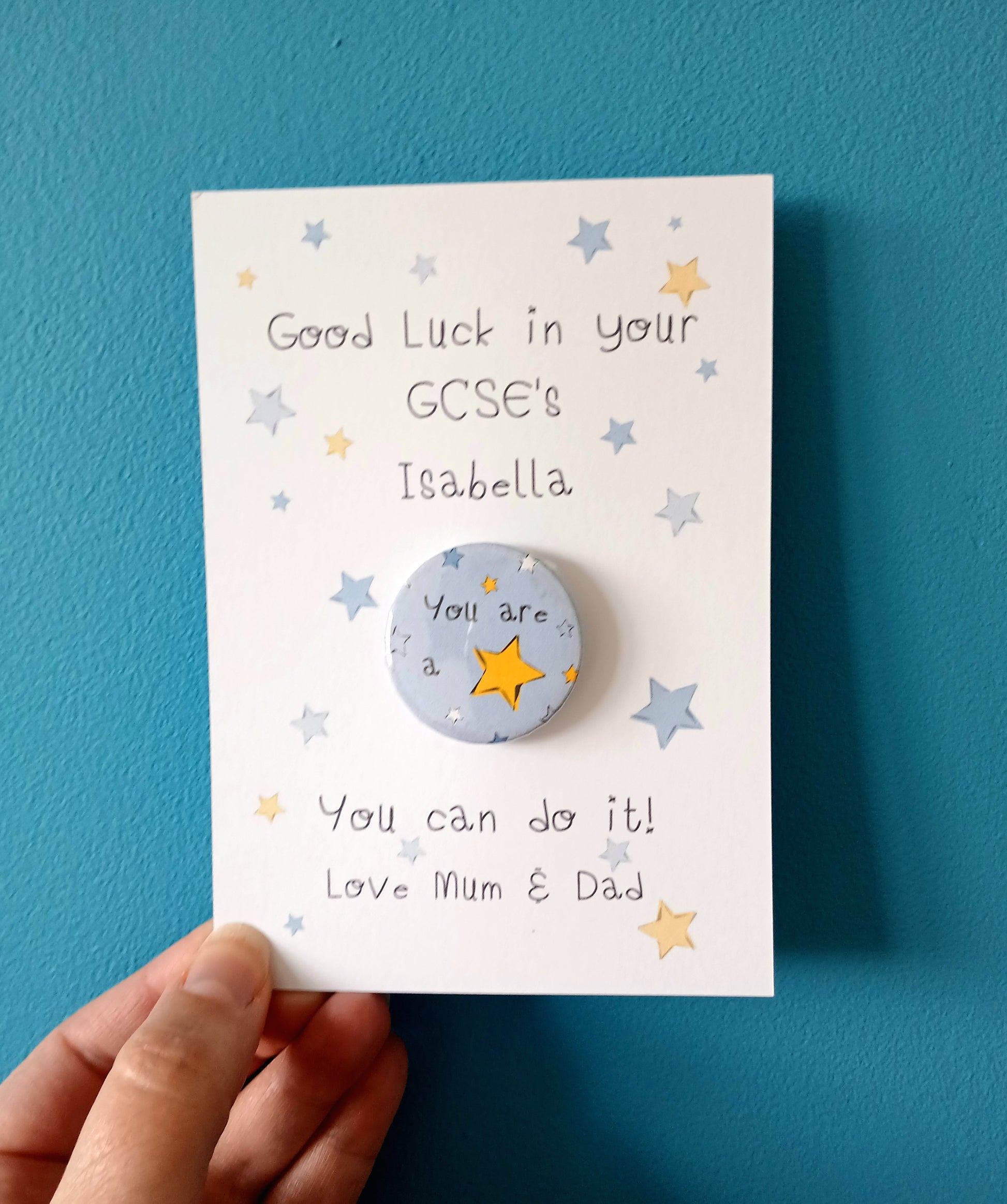 Good Luck for SATS, GCSEs and Exams Badge Set image 1