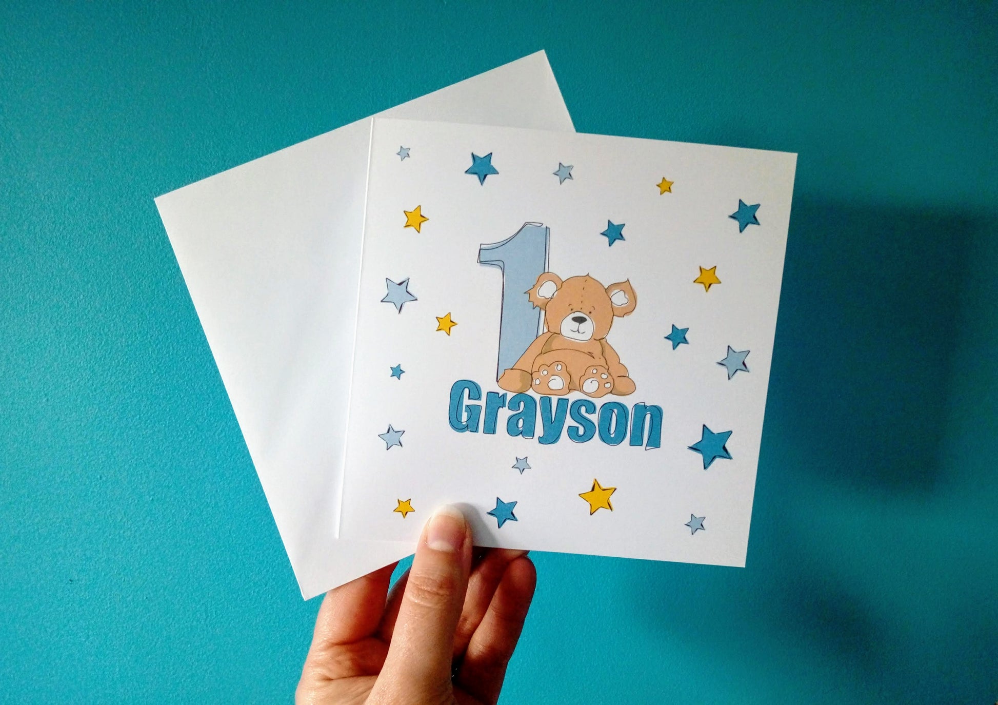 Baby Bear Birthday Card image 1