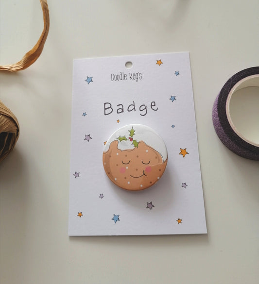 Christmas Pudding Badge image 1