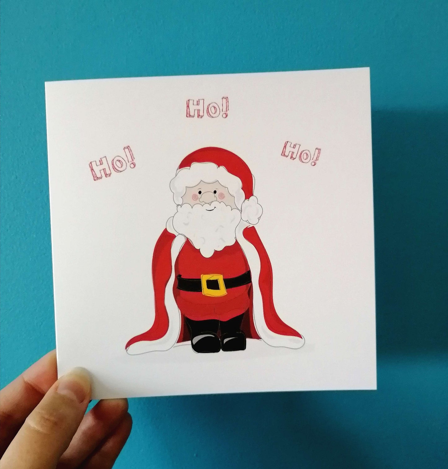 Santa Ho Ho Ho Card image 0