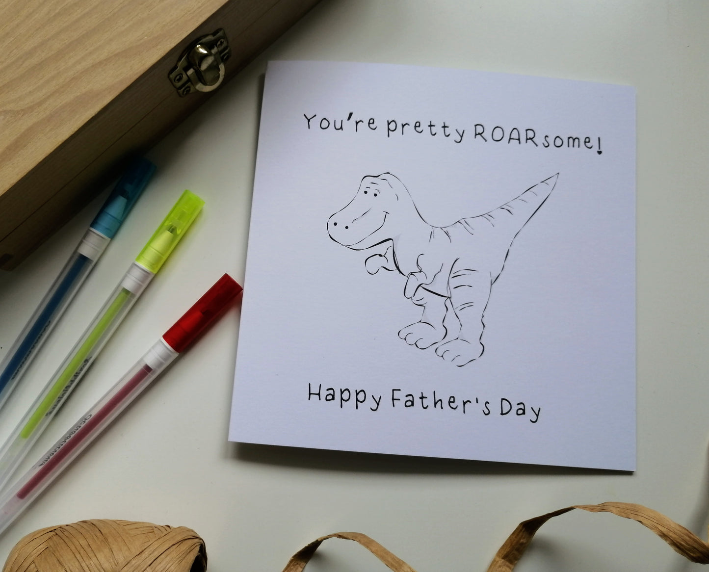 Colour Your Own Father's Day Card image 0