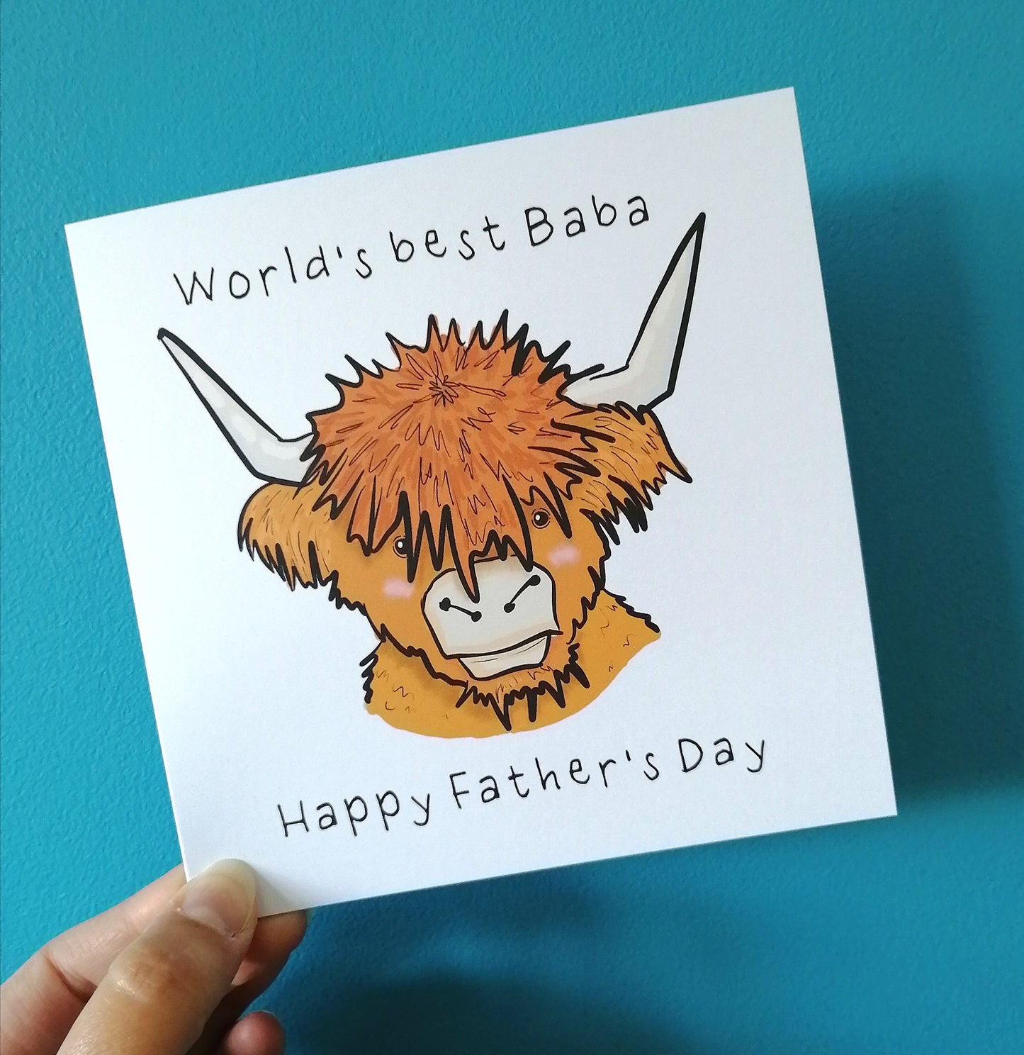 Highland Cow Card image 4