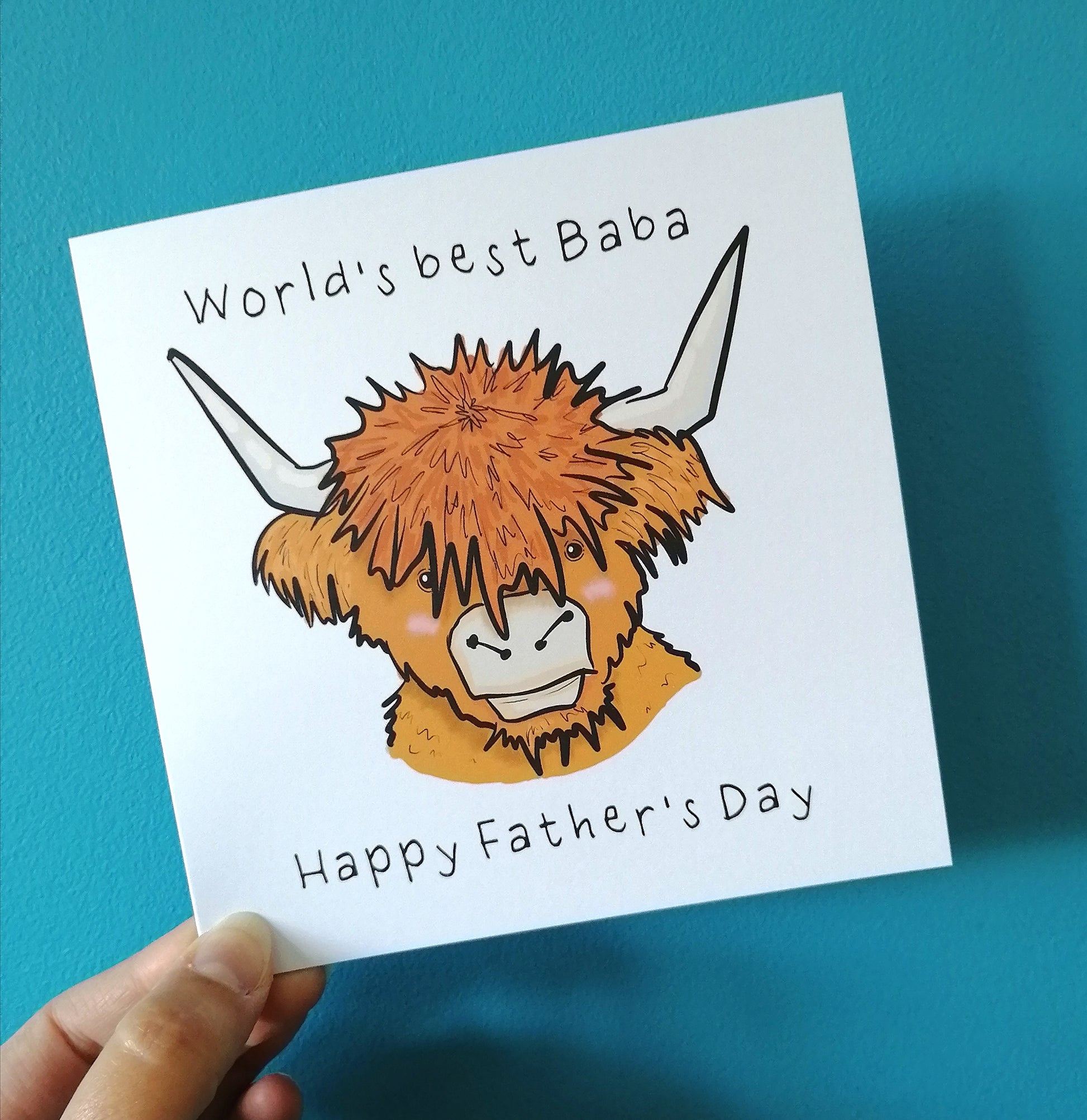 Highland Cow Card image 4