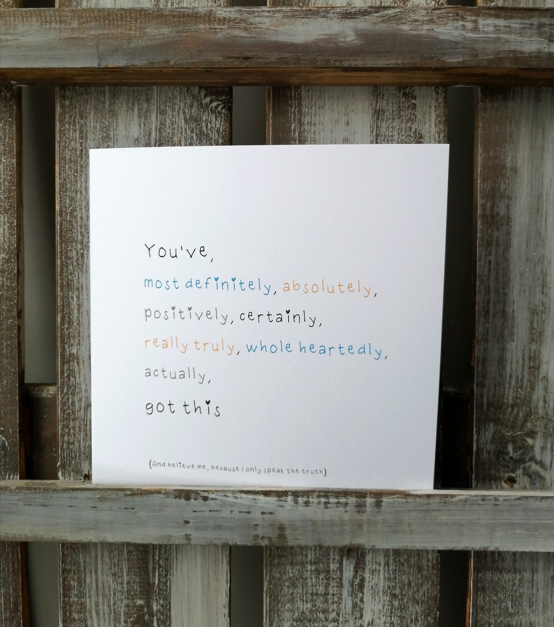 You've got this Card image 2