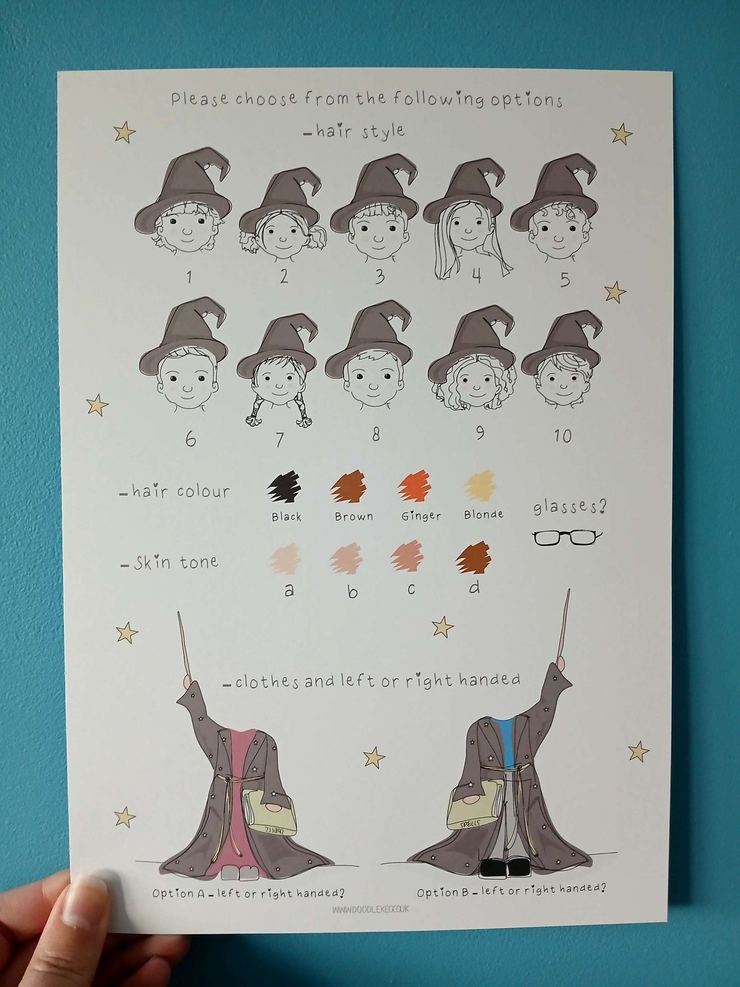 Wizard Birthday Card image 1