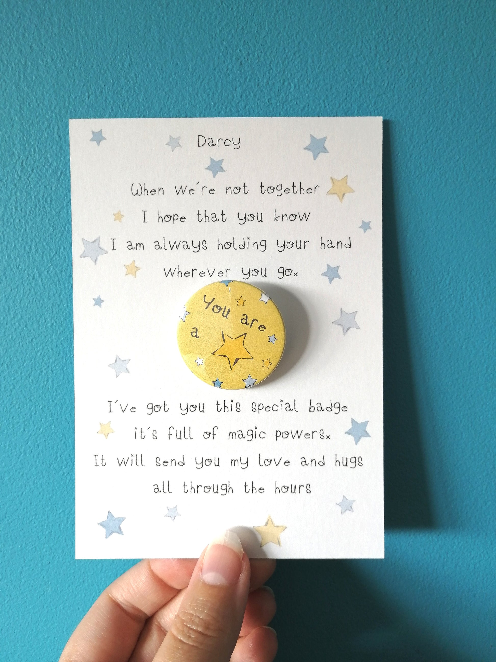 Holding your Hand Badge Set image 0