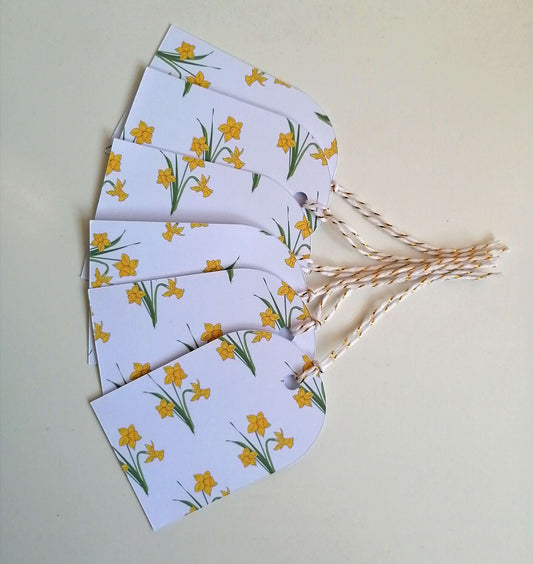Daffodil Gift Tags image 1