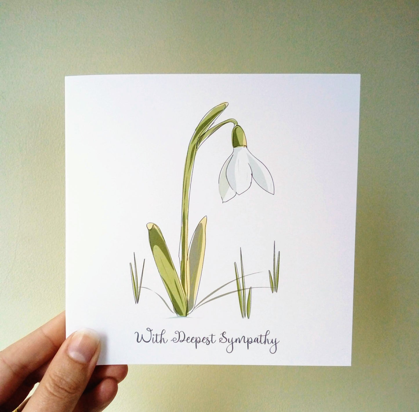 With deepest Sympathy Card image 0