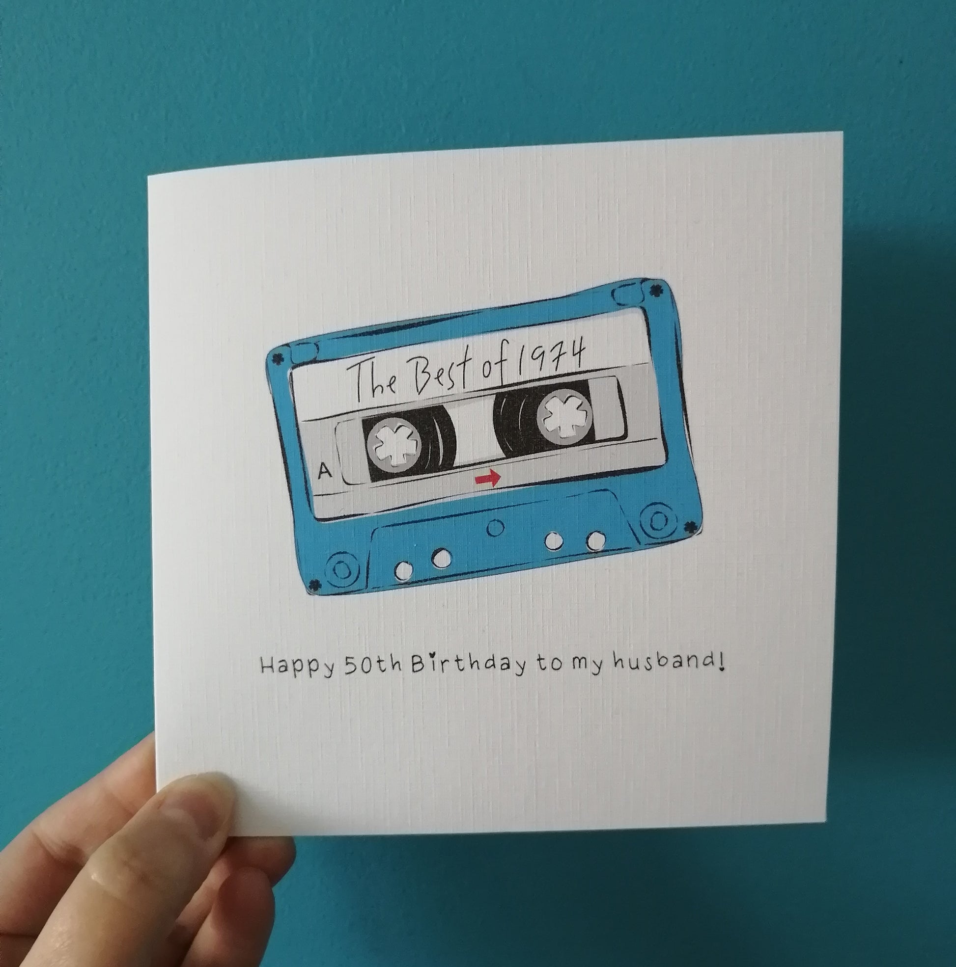 Retro Mixtape Birthday Card image 1