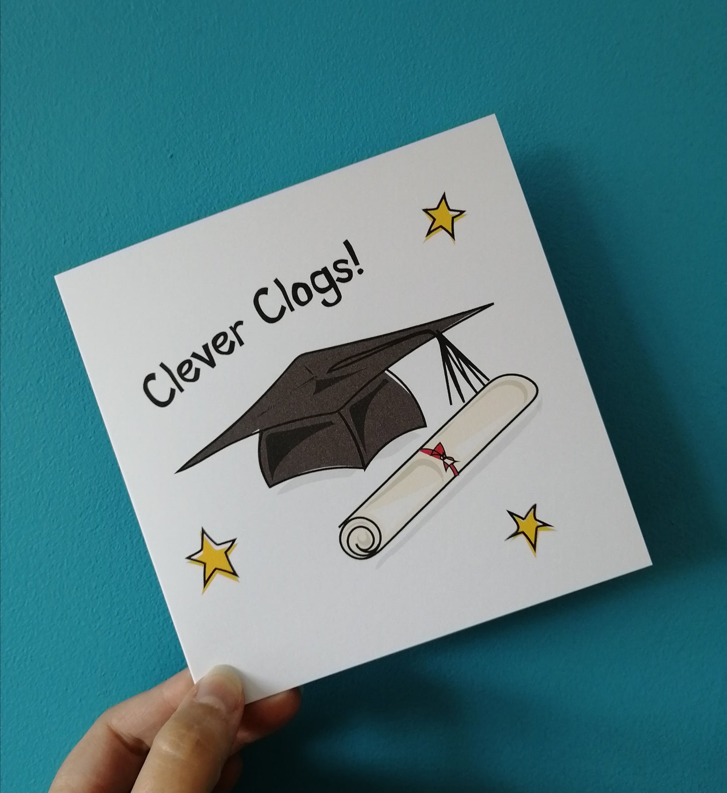 Clever Clogs Graduation Card image 1