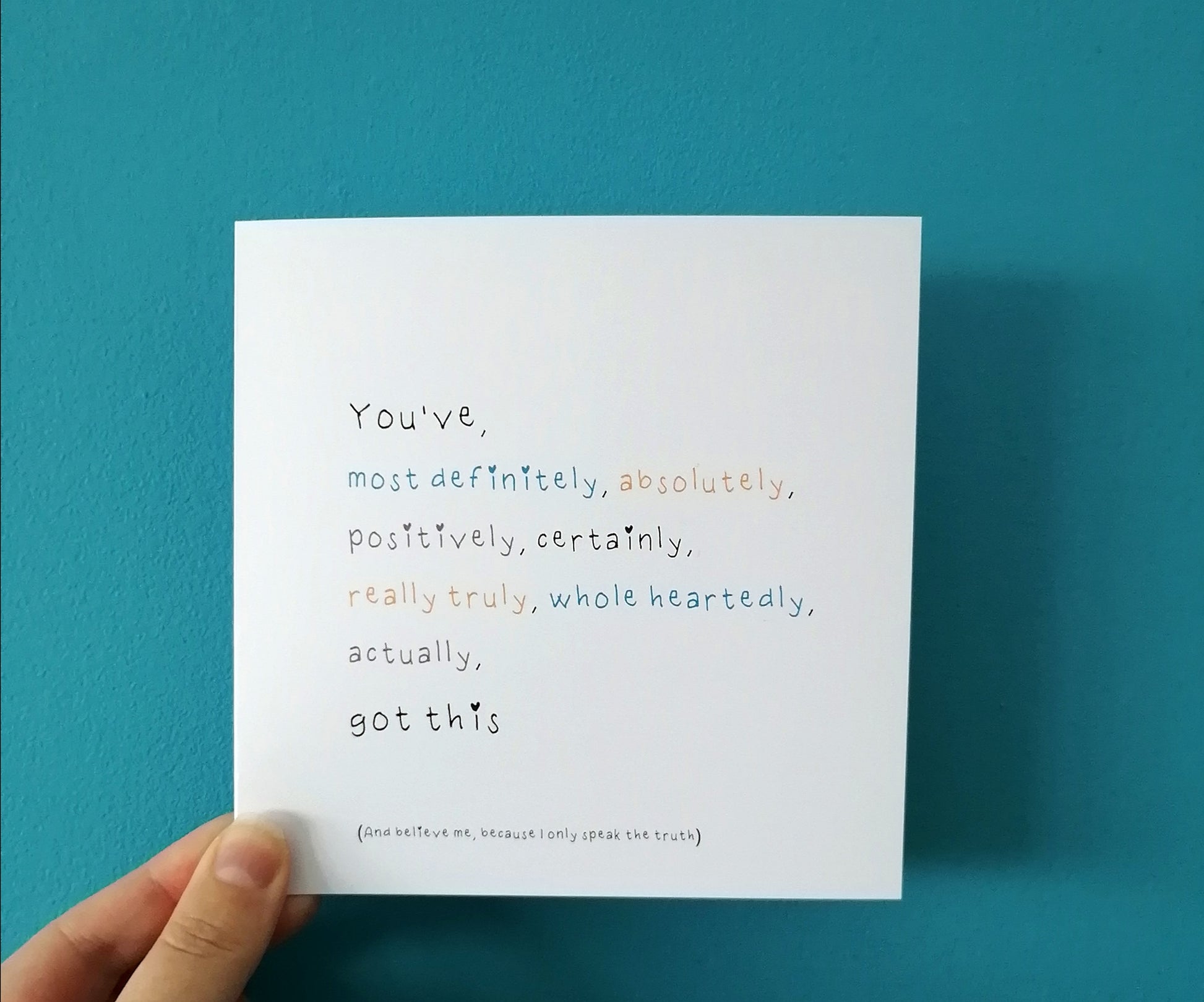 You've got this Card image 0