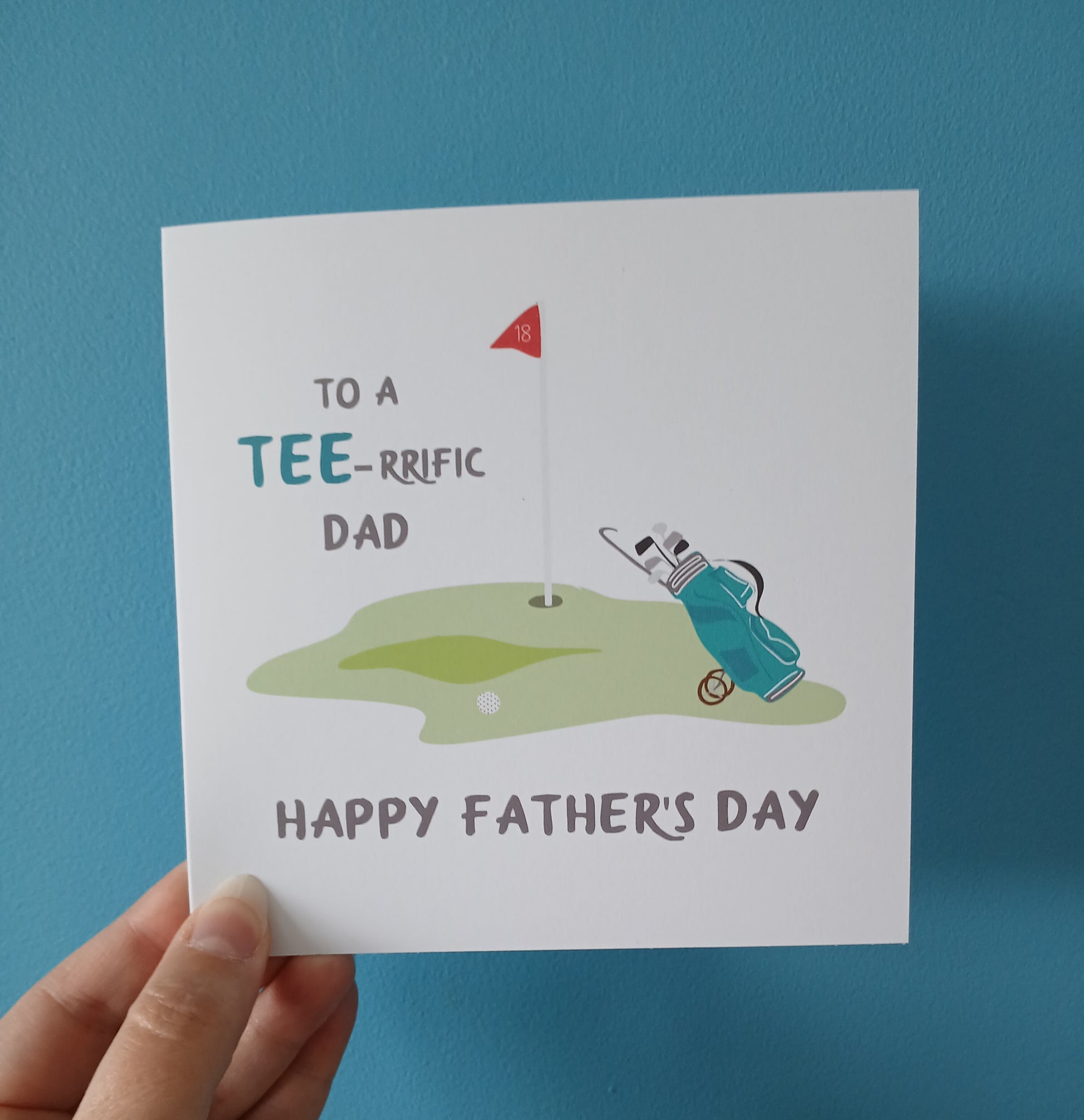 Father's Day Card for Golf Dad image 0