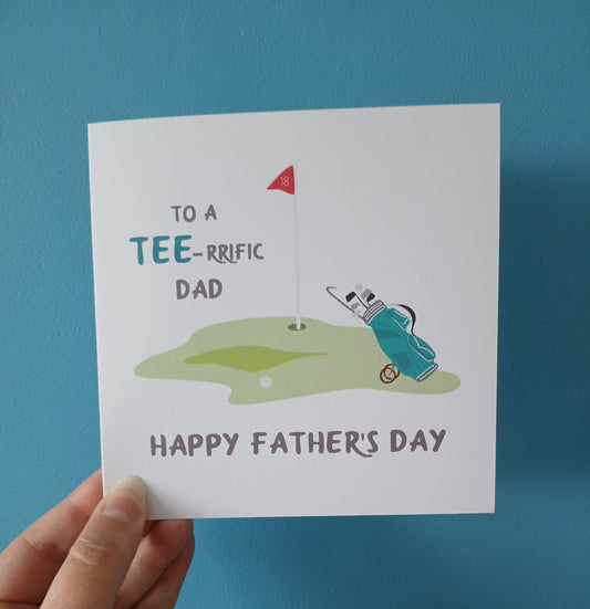 Father's Day Card for Golf Dad image 0