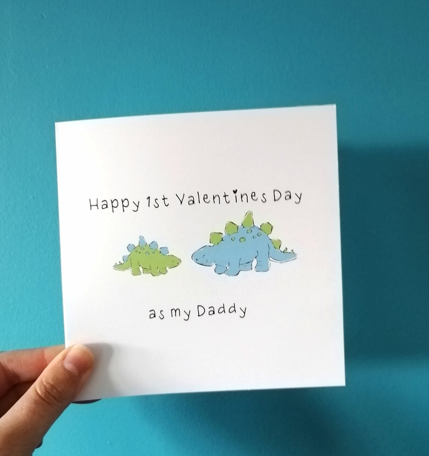 1st Valentines as my Daddy Card image 0