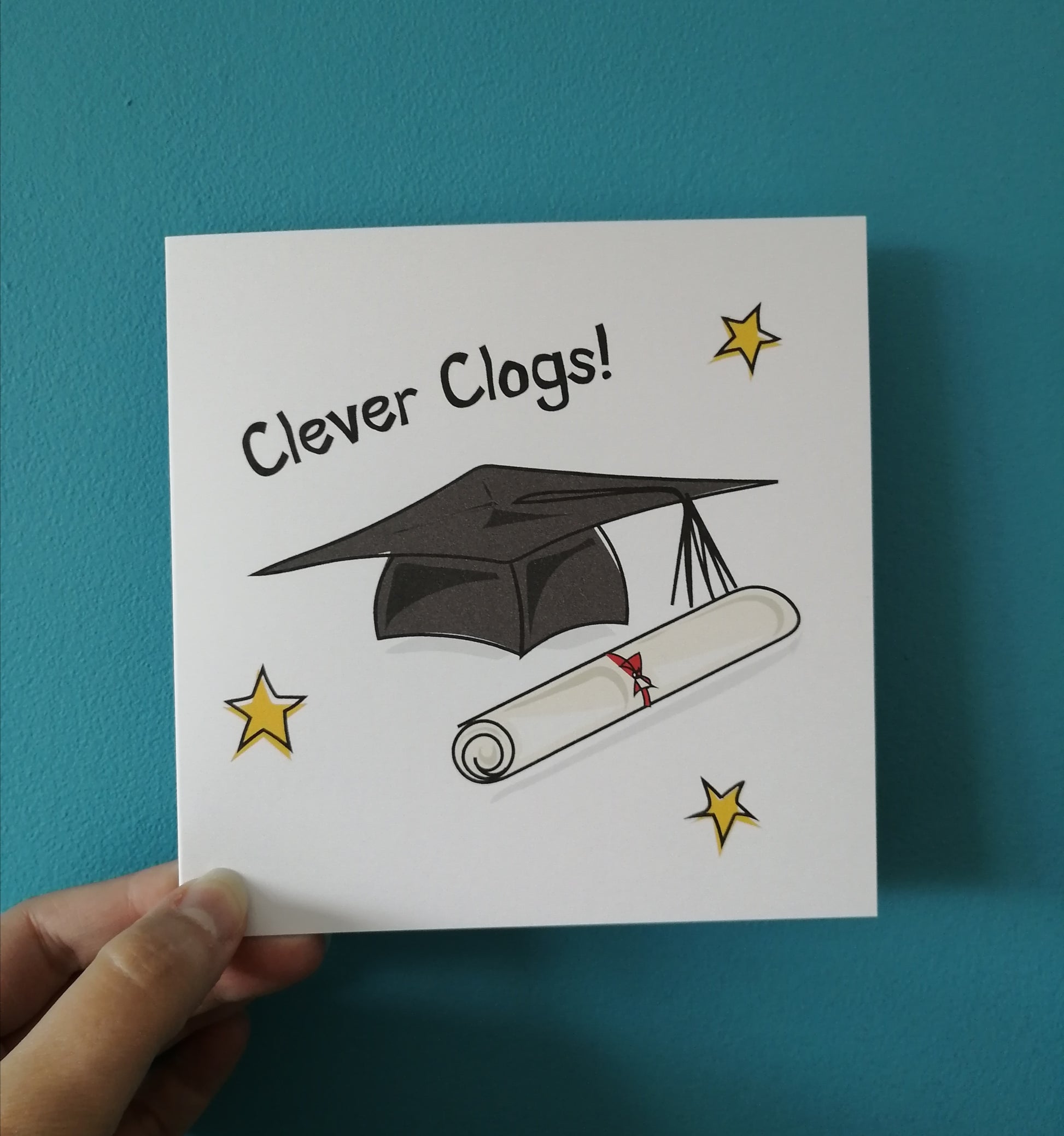 Clever Clogs Graduation Card image 0