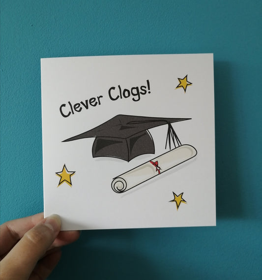 Clever Clogs Graduation Card image 0