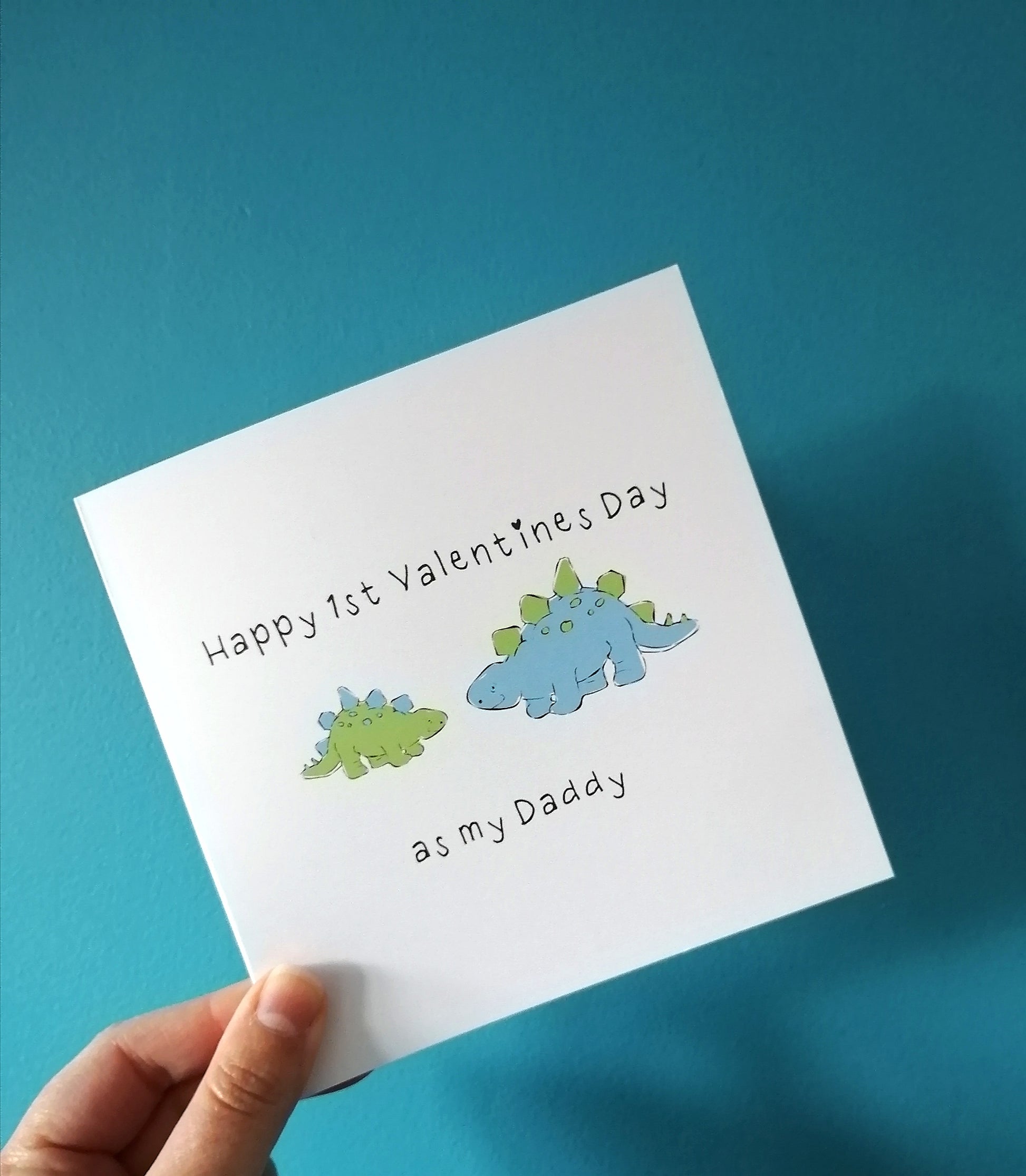 1st Valentines as my Daddy Card image 1