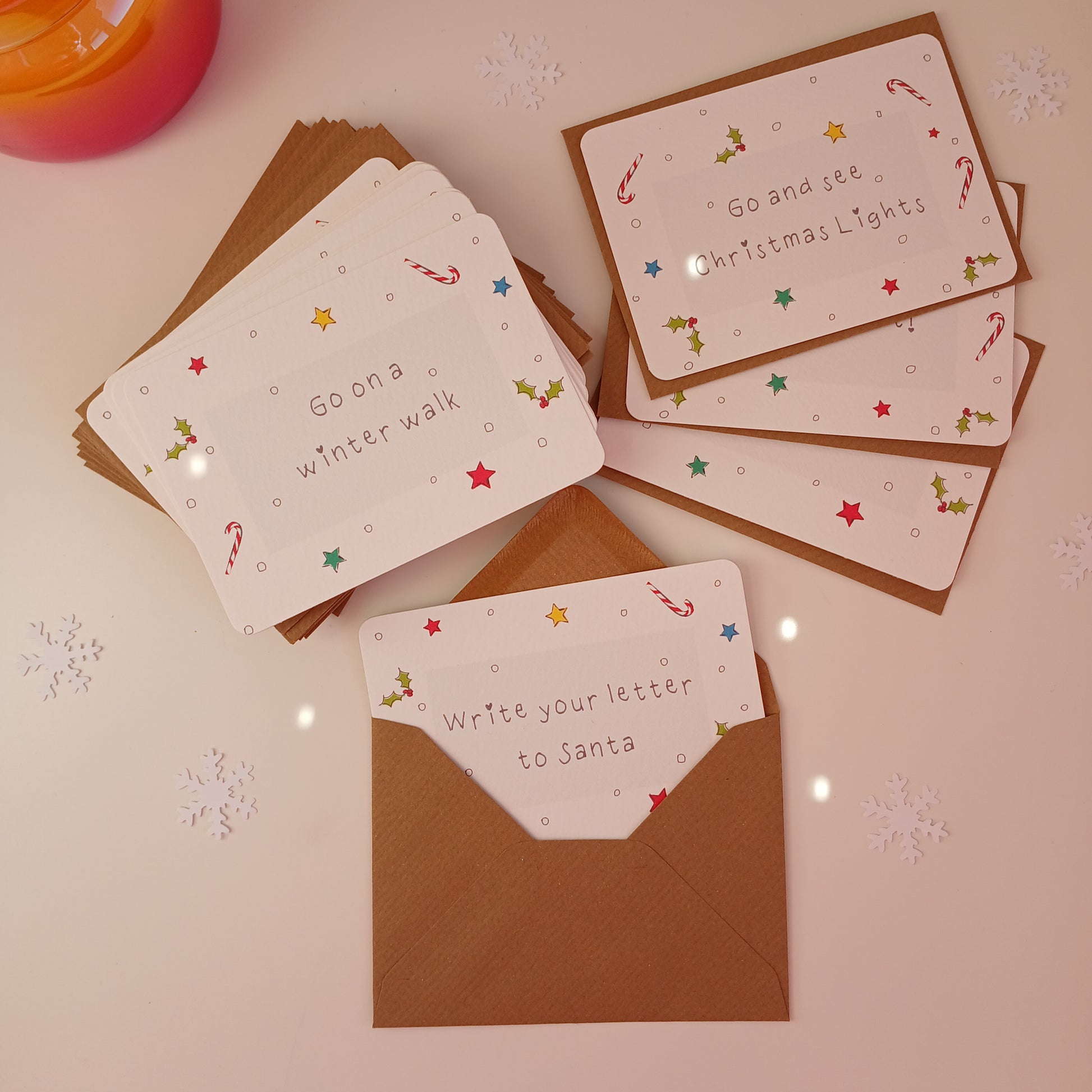 24 Christmas Advent Envelopes image 9