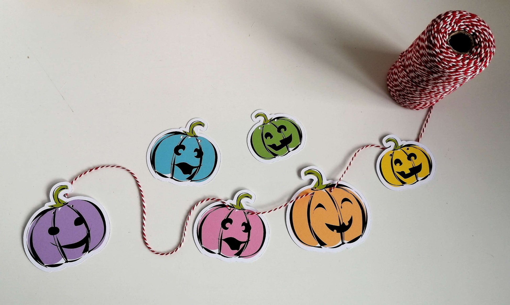 Paper Pumpkin Bunting image 3