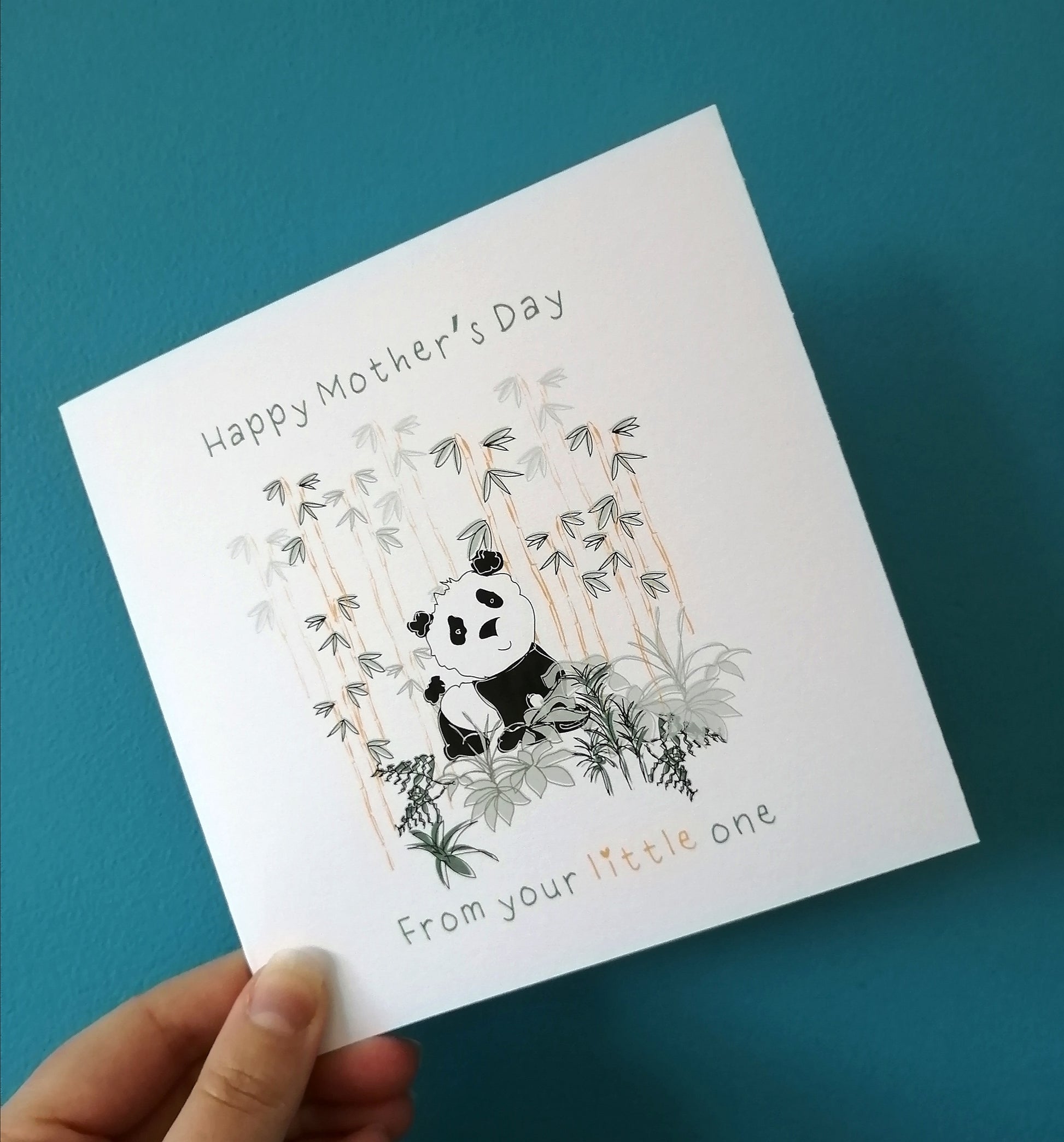 Happy Mother's Day from your little one Card image 2