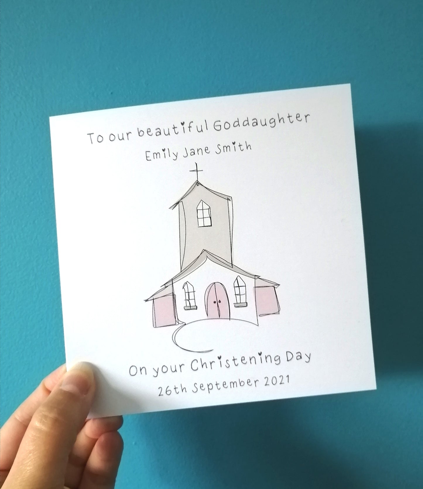 Christening Card image 2