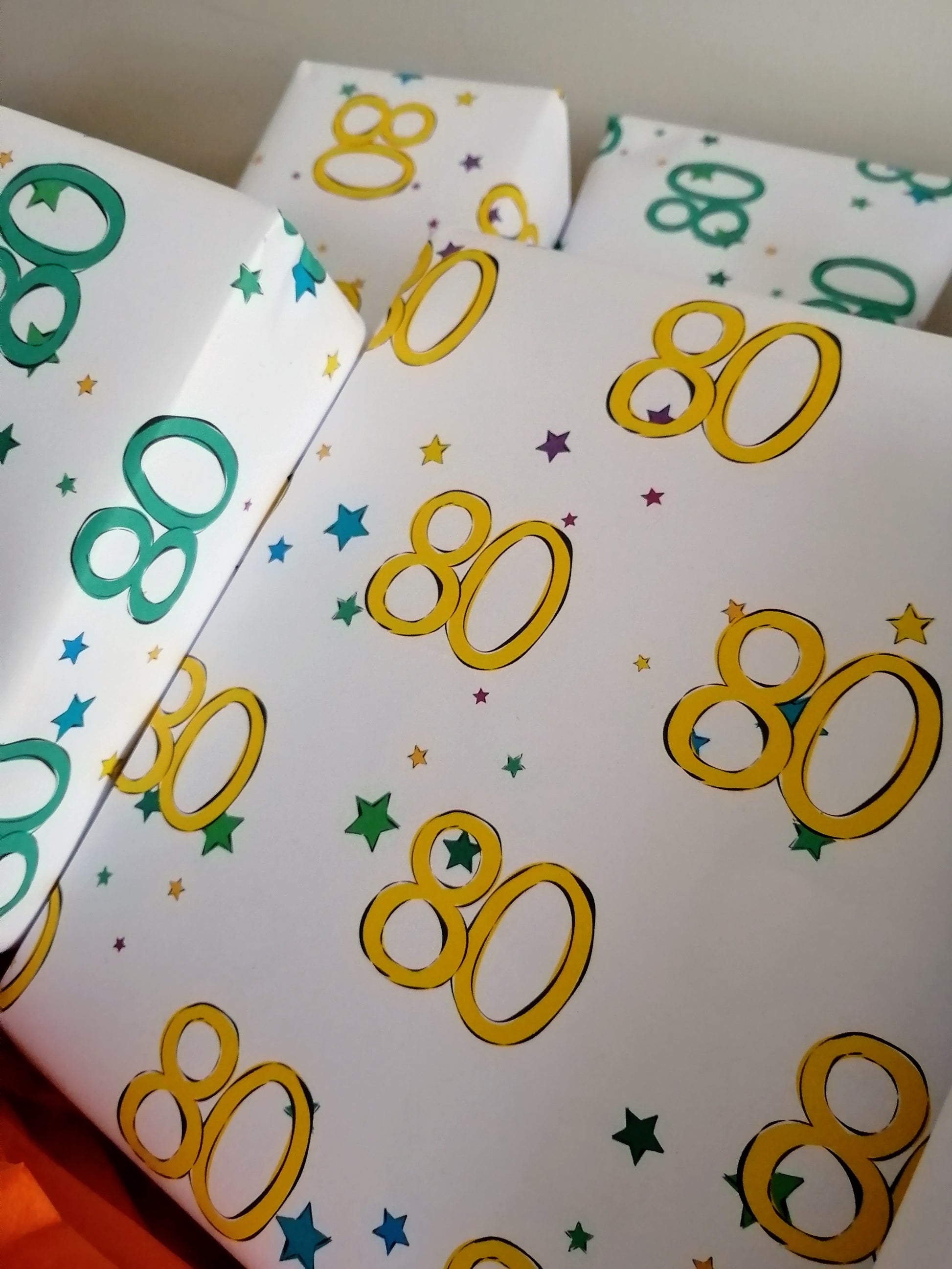 Birthday Age Gift Wrap image 4