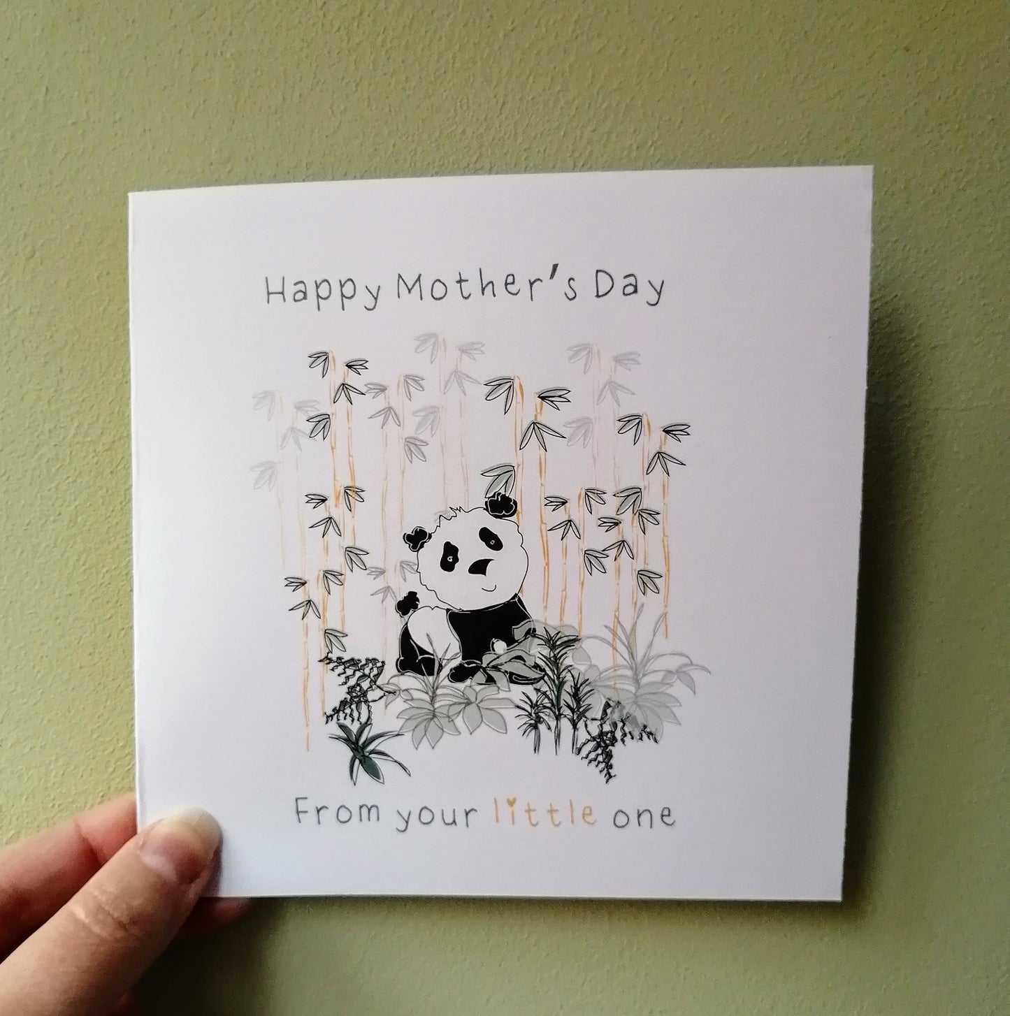 Happy Mother's Day from your little one Card image 0