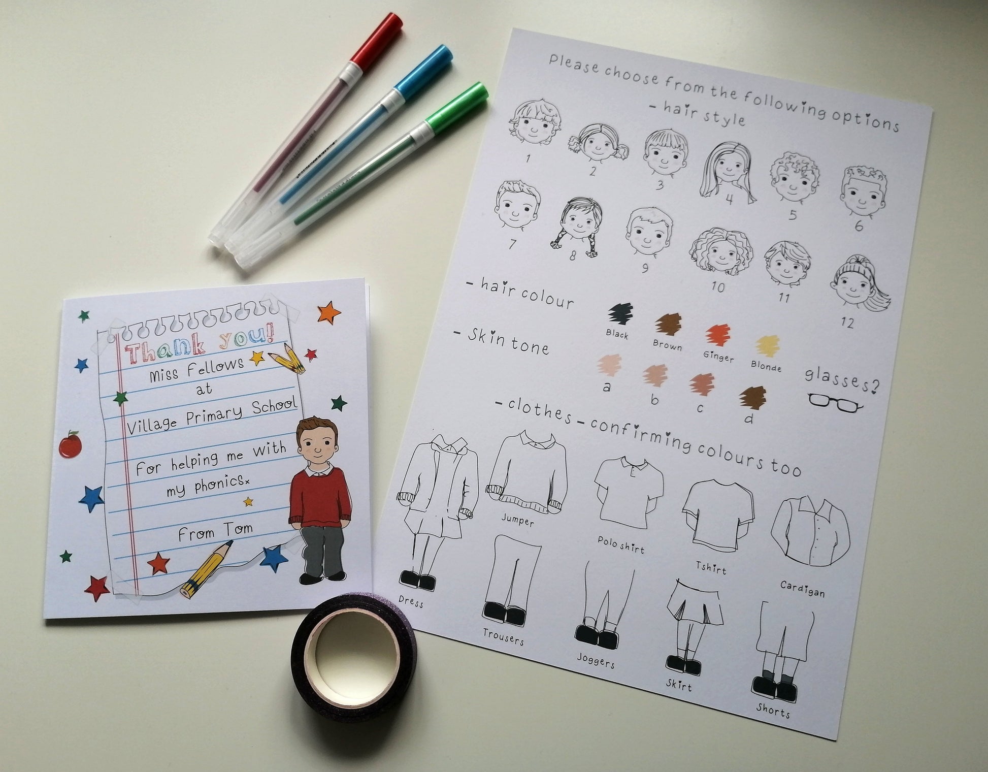 Thank you Teacher Card image 7