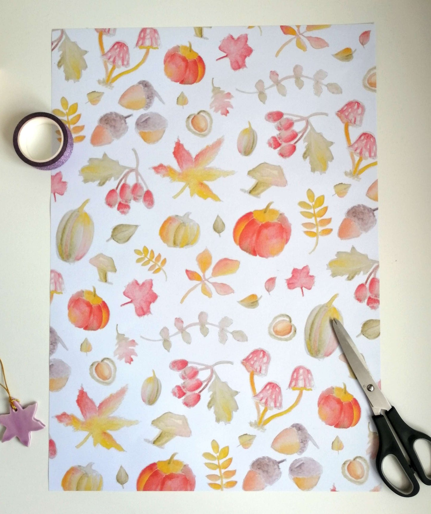 Autumn Gift Wrap image 3