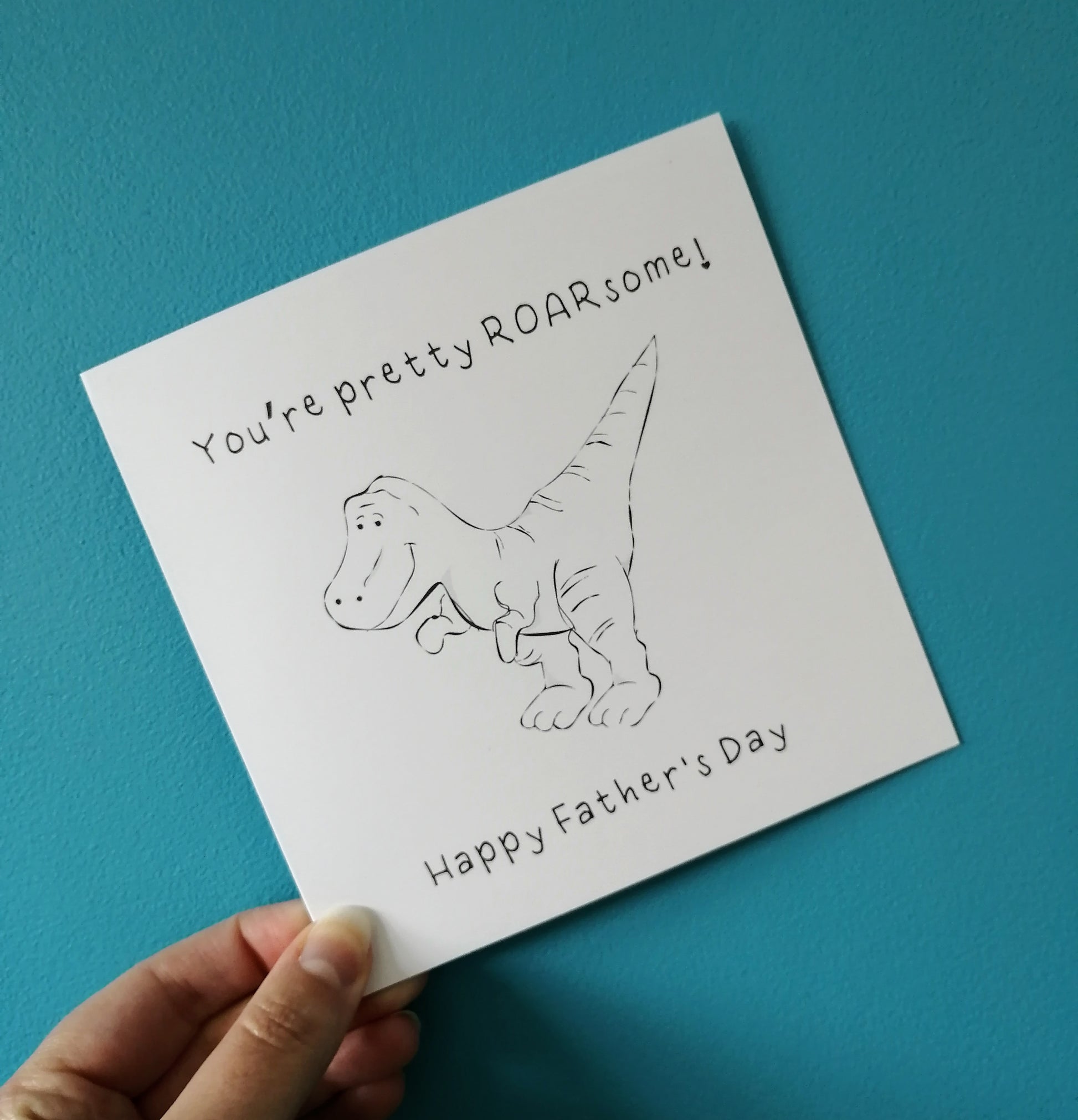 Colour Your Own Father's Day Card image 5