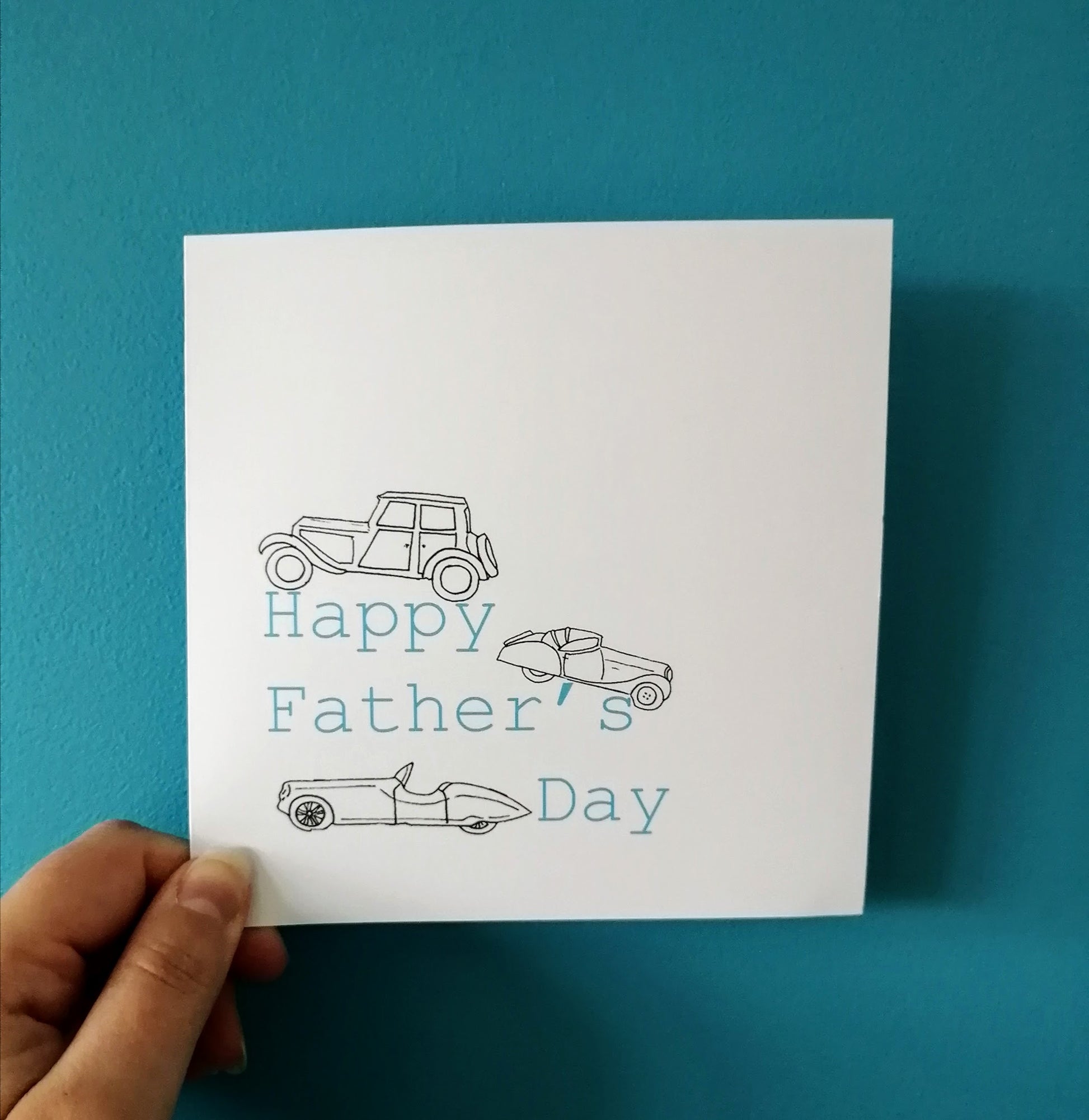 Classic Car Father's Day Card image 1