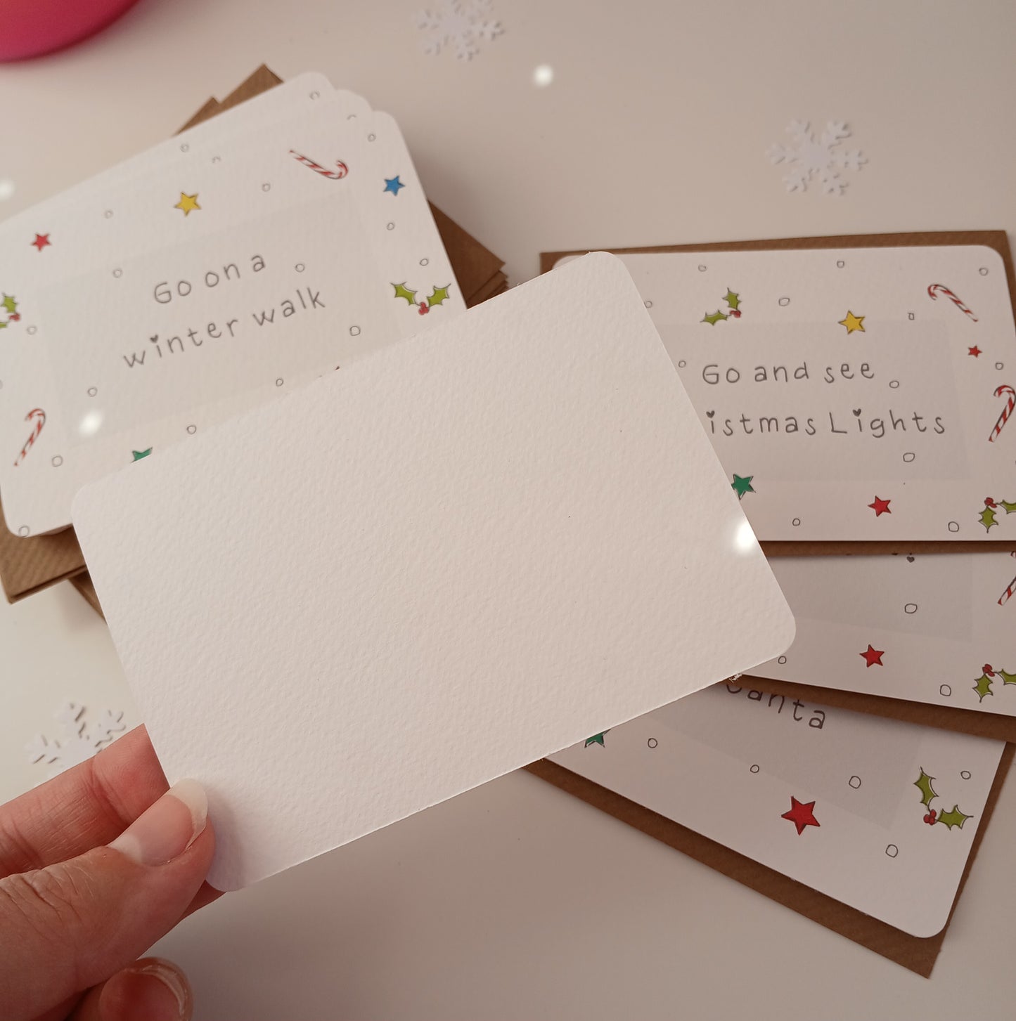 24 Christmas Advent Envelopes image 7