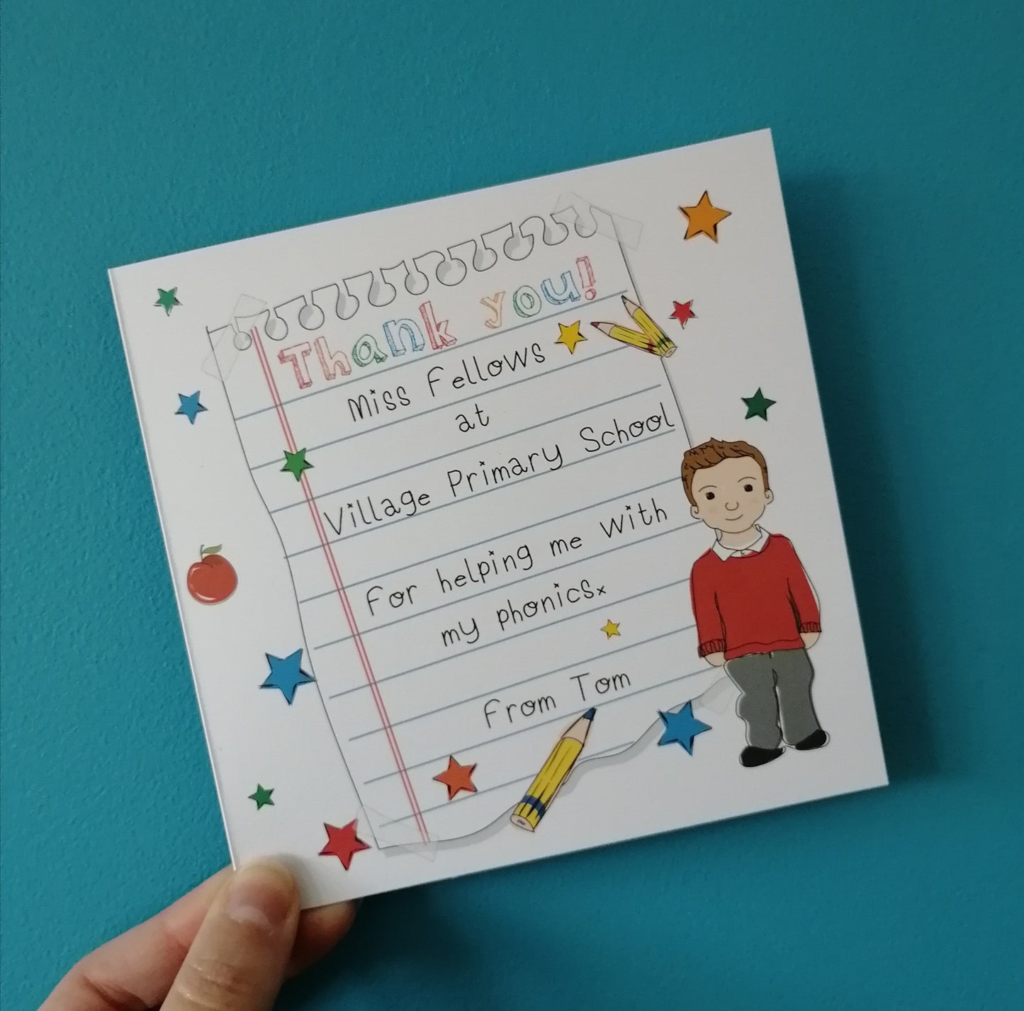 Thank you Teacher Card image 6