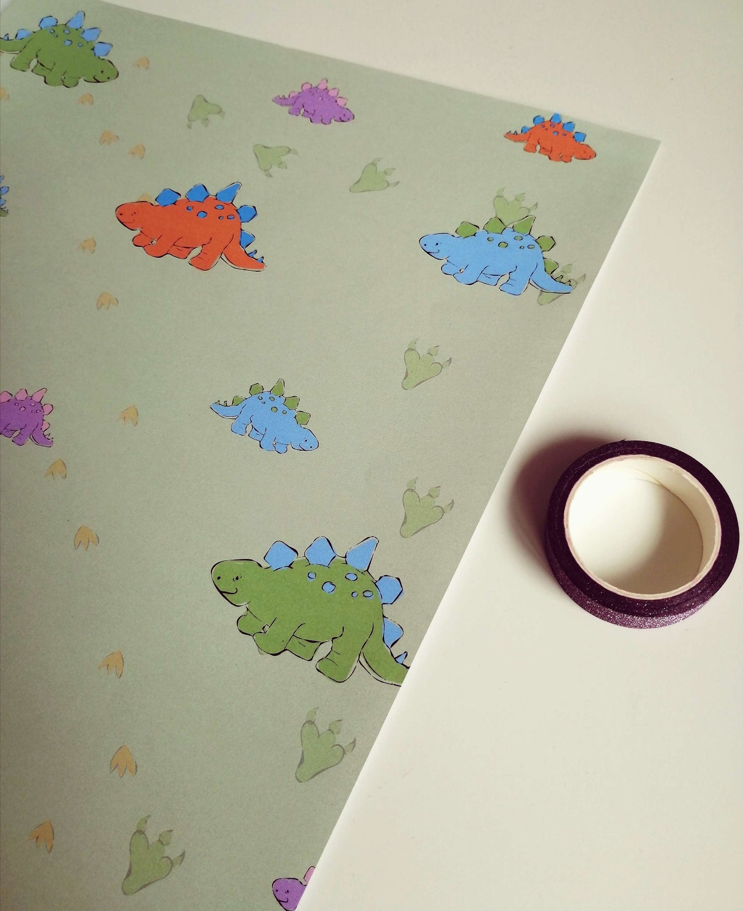 Dinosaur Gift Wrap image 0