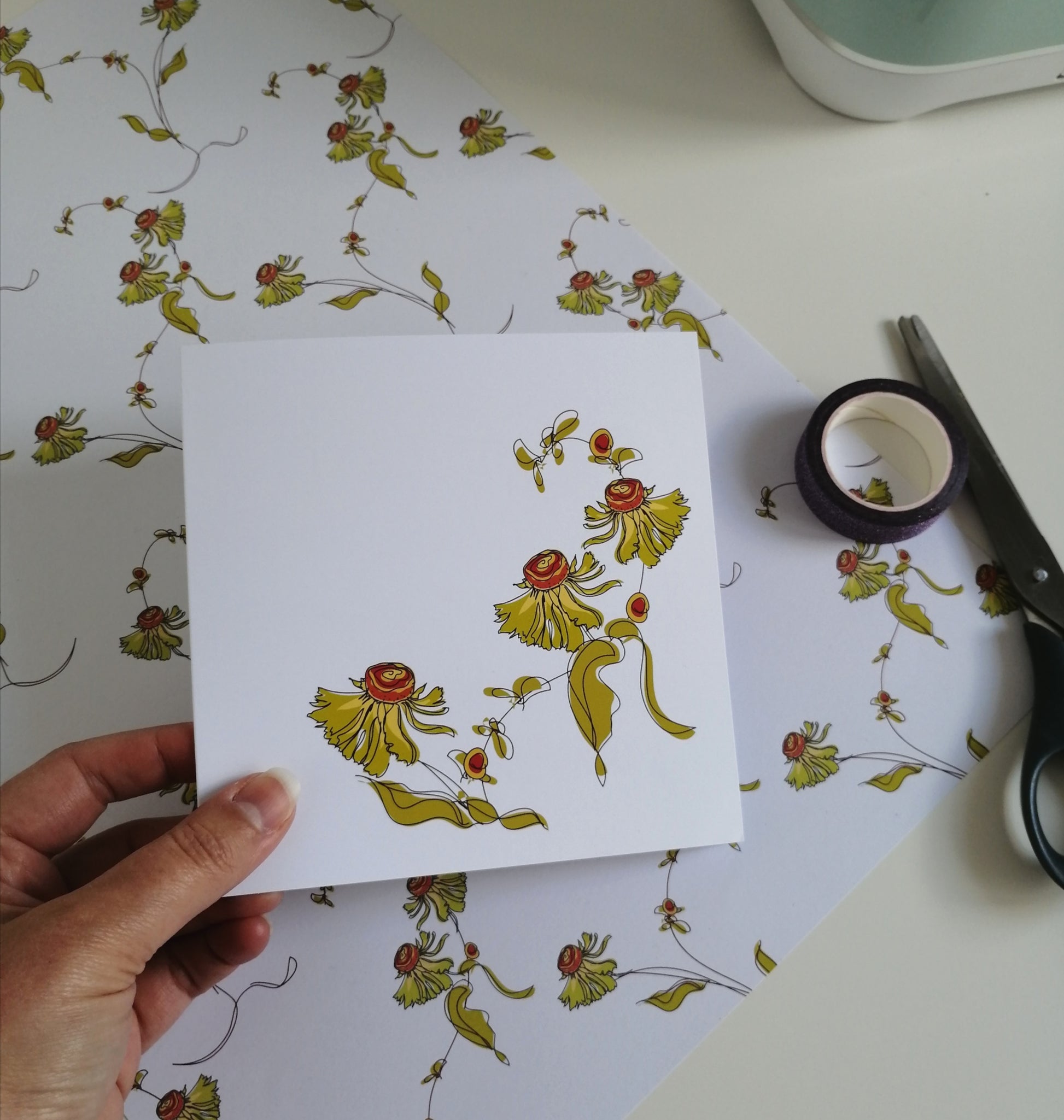 Helenium Floral Card image 2