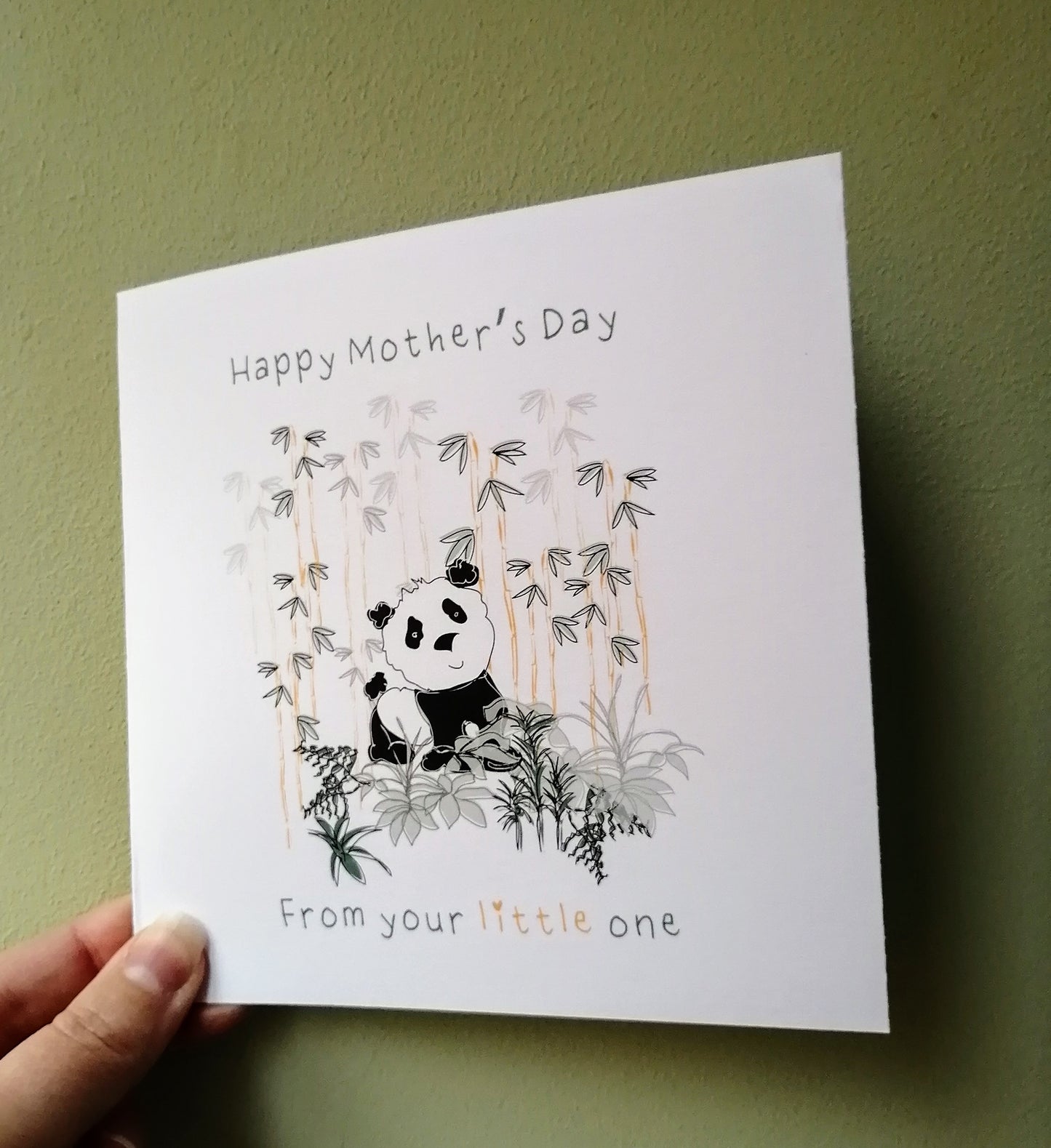 Happy Mother's Day from your little one Card image 1
